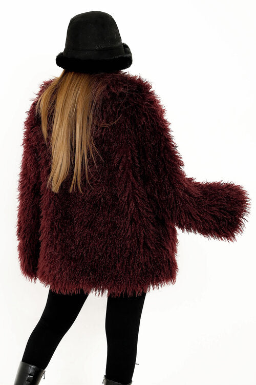 Manteau Pilou Effet Puff