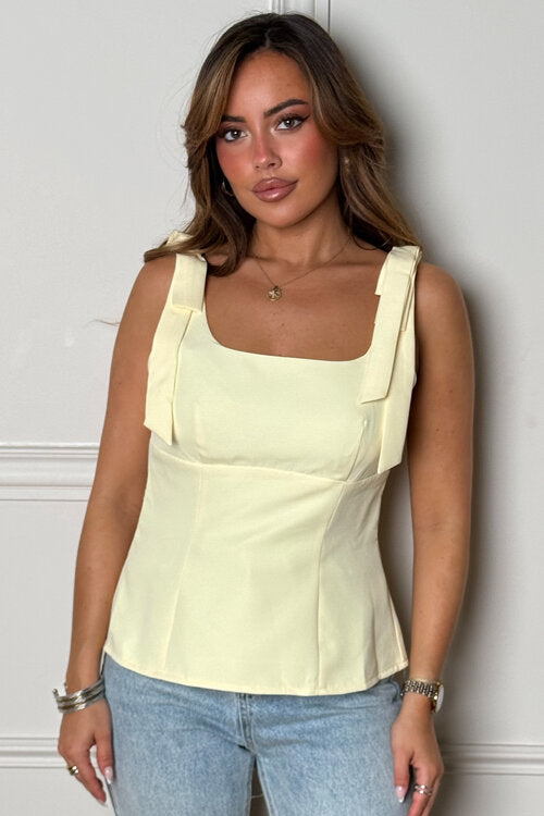 Top Bretelles à Laçage Femme