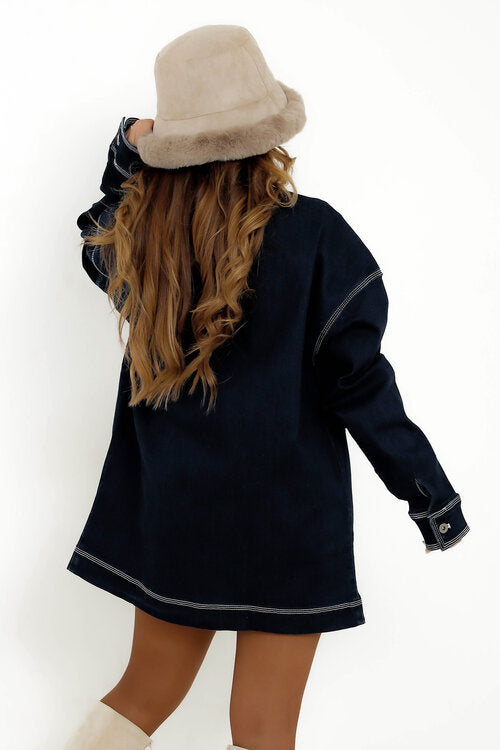 Veste Chemise Denim Femme