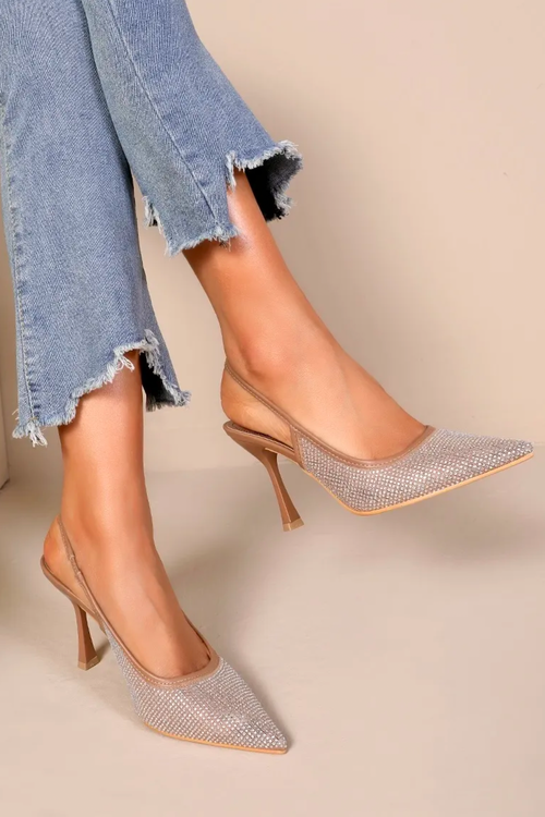 Escarpins Pointus + Strass