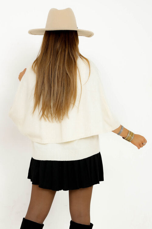 Cape Gilet en Maille