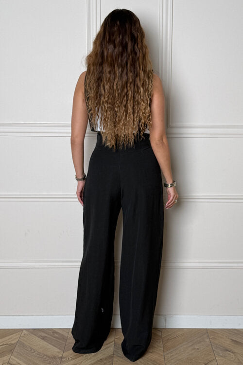 Pantalon Oversize à Bretelles