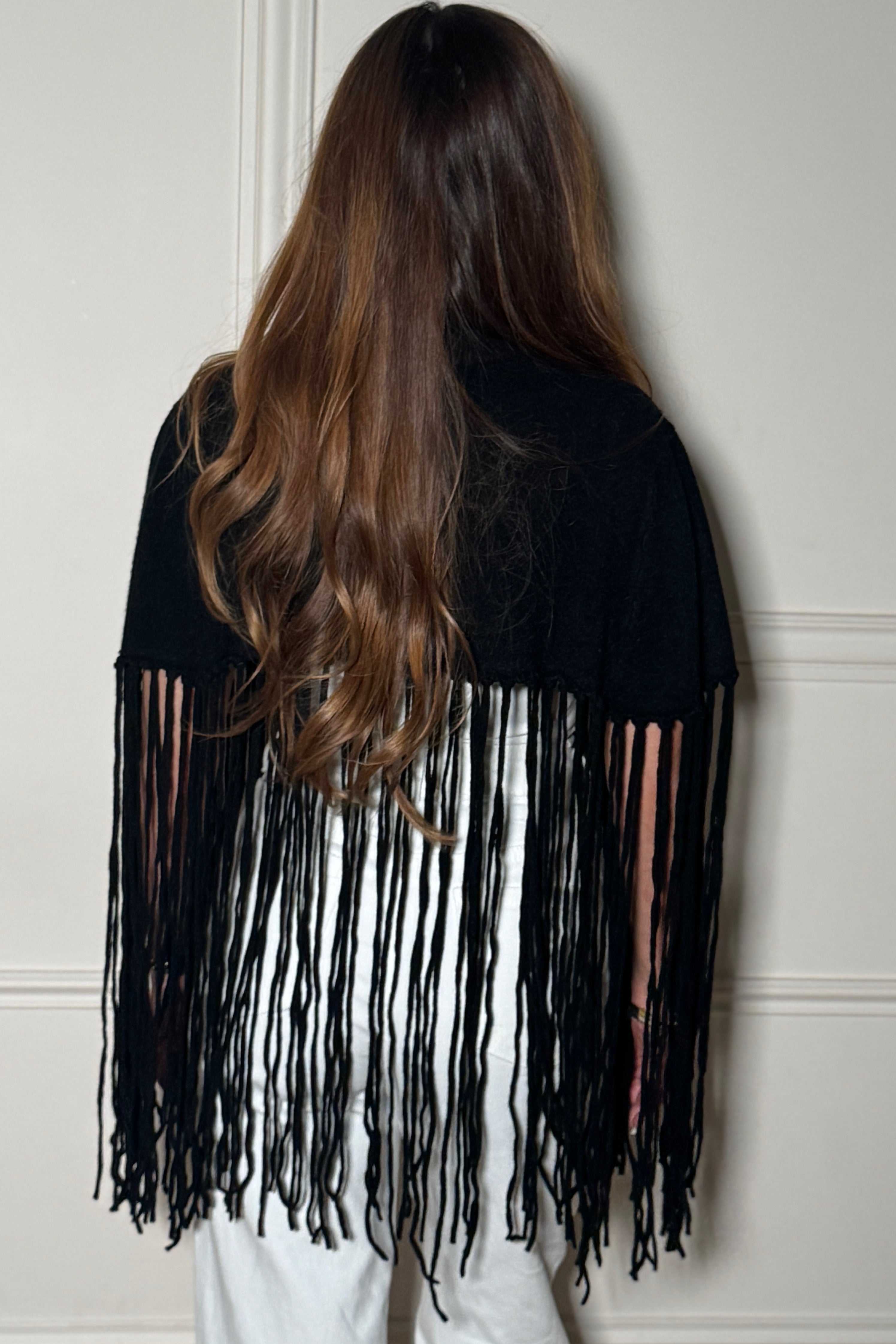 Poncho Franges Femme - Style Bohème Chic