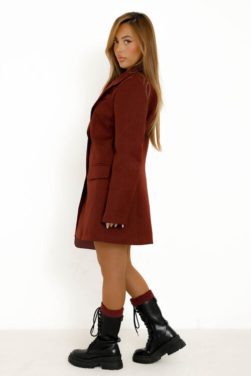 Blazer Robe Cintrée Femme Élégante - Style Professionnel