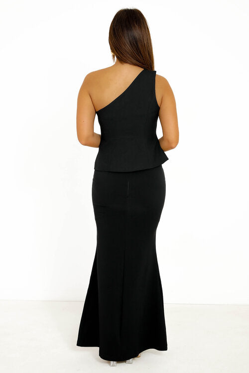Jupe Longue Sirène Boutonnée