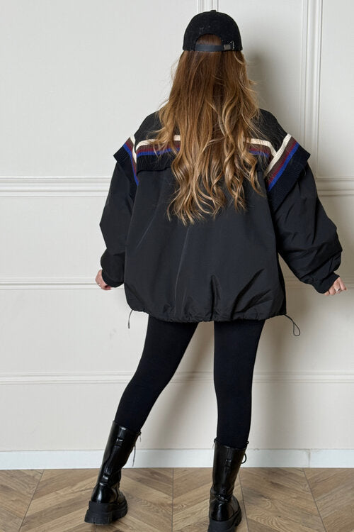 Bombers Coupe Droite + Bandes Rayés