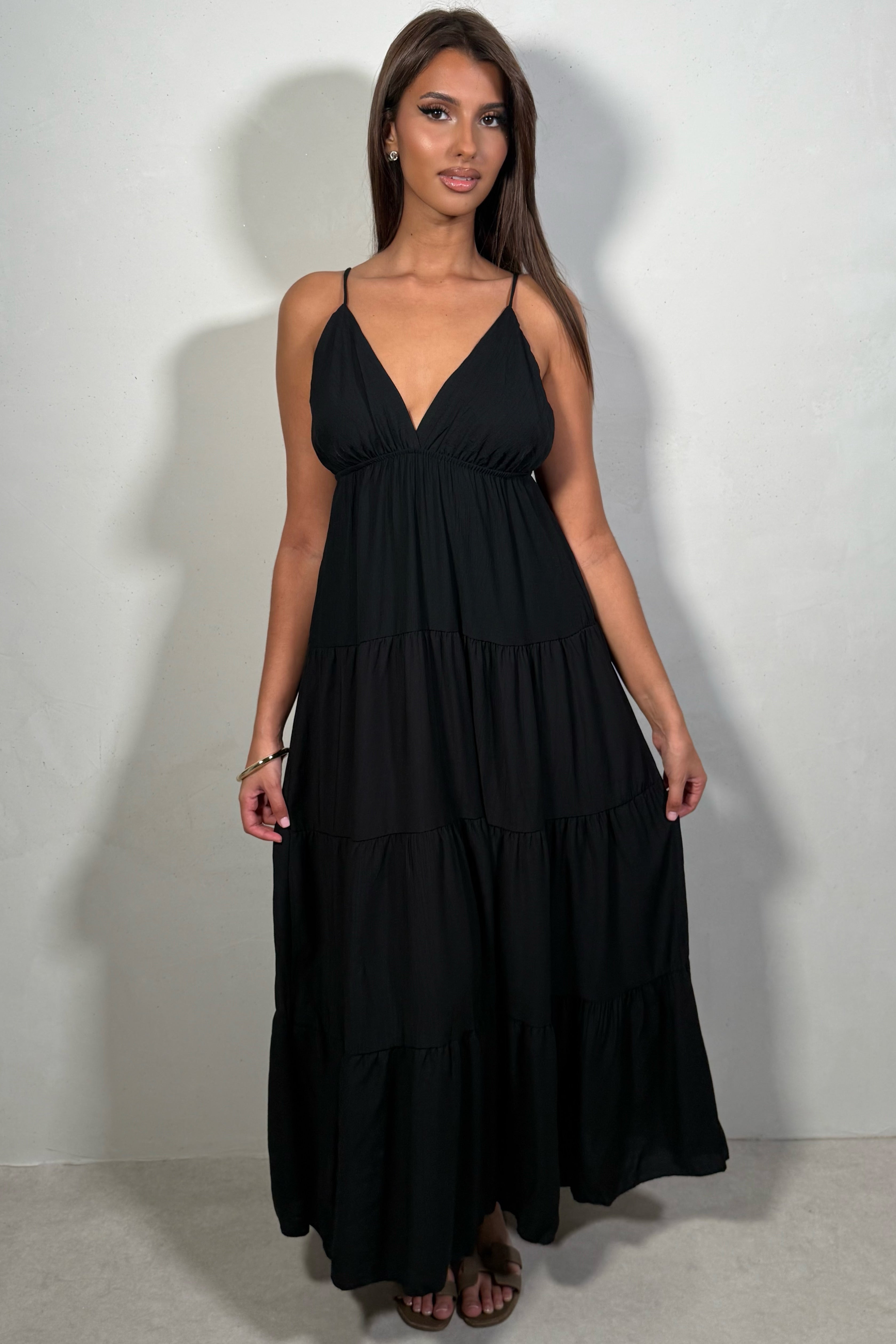 Robe Maxi Volants Femme – Fluidité & Féminité
