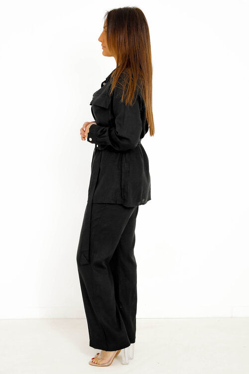 Ensemble Ensemble Chemise Saharienne + Pantalon