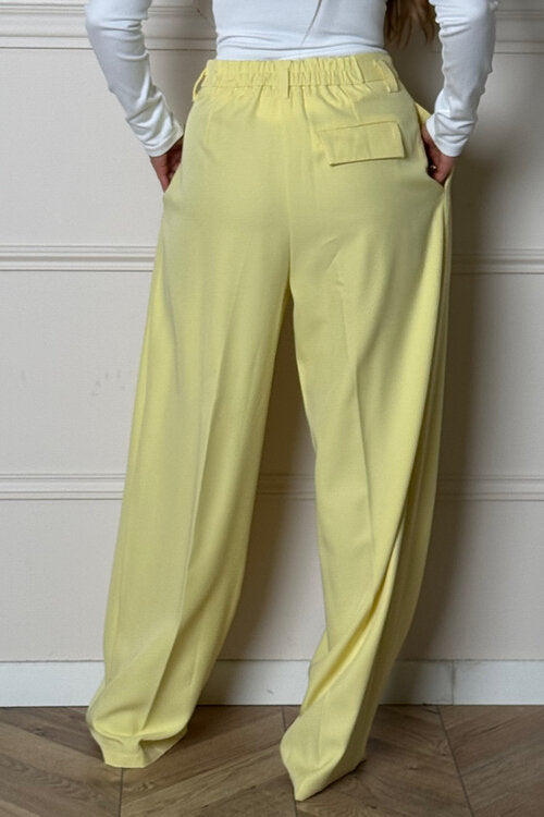 Pantalon à Pinces Ample Femme