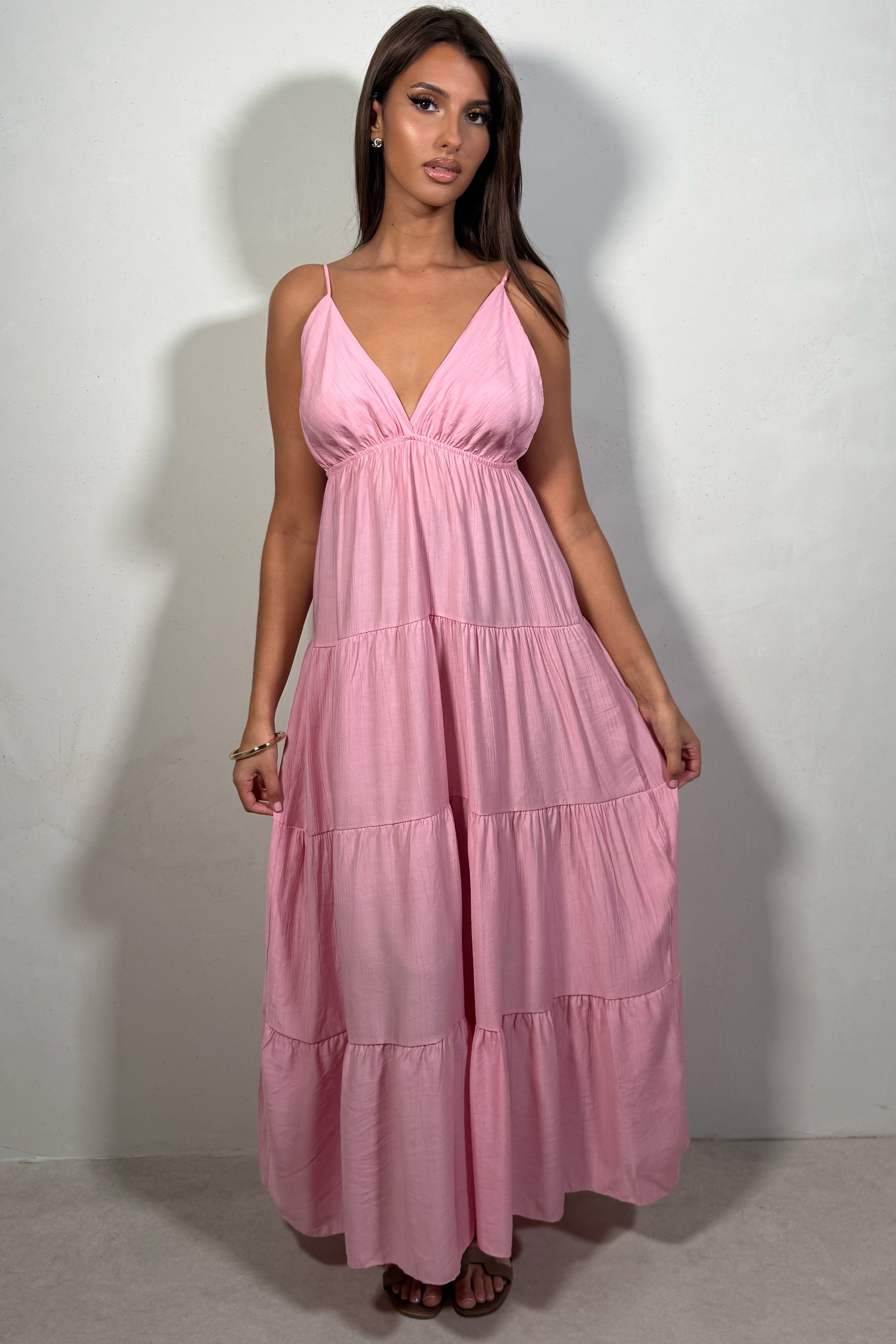 Robe Maxi Volants Femme – Fluidité & Féminité