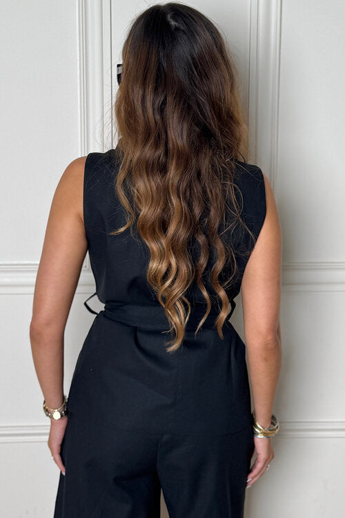 Veste en Lin sans Manches