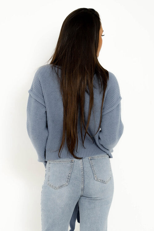 Gilet Col V à Laçage