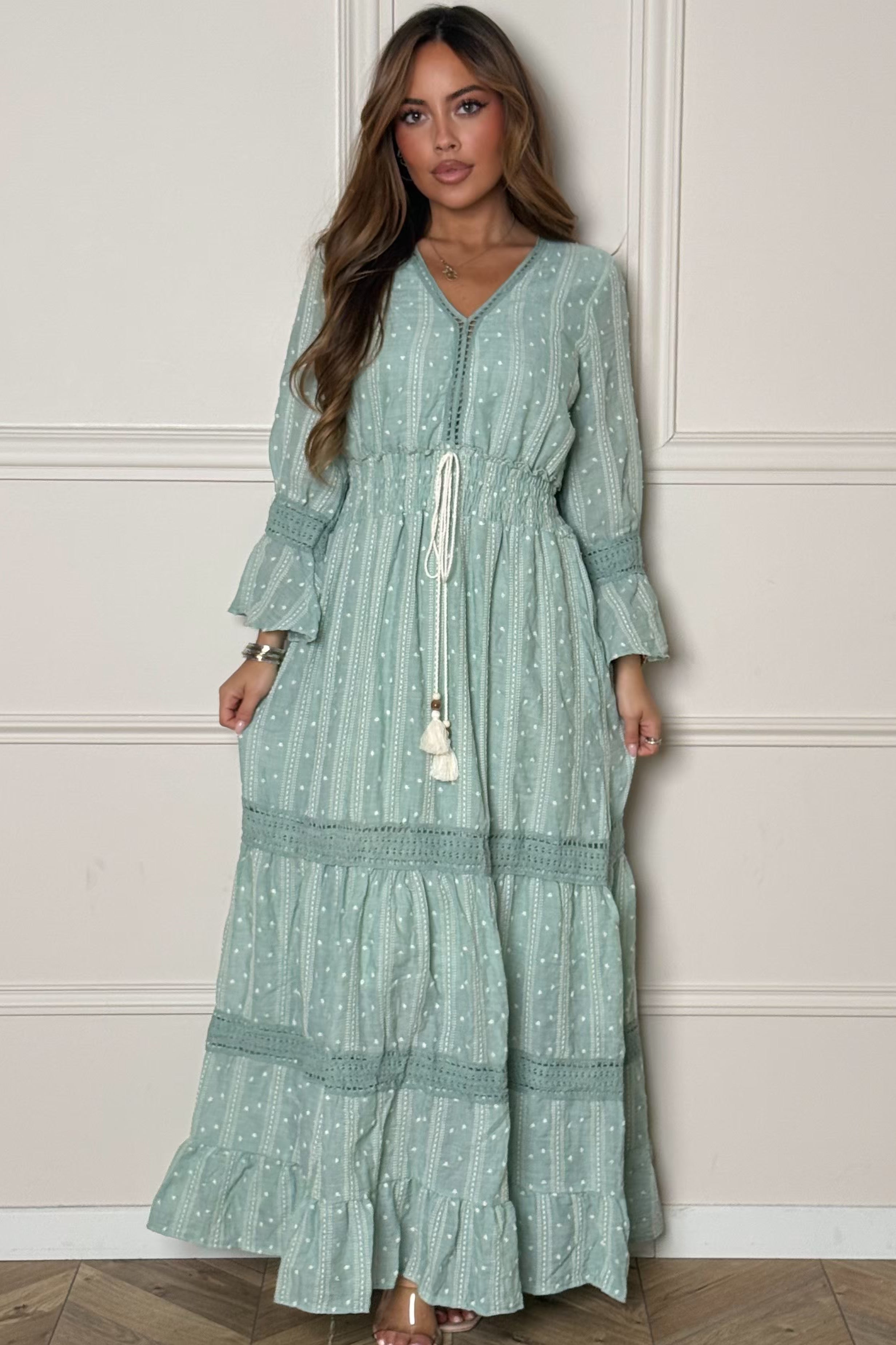 Robe bohème BLOOSHOP portée - Look décontracté libre, parfaite polyvalence été