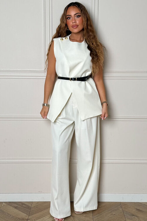 Ensemble Veste Croisée + Pantalon