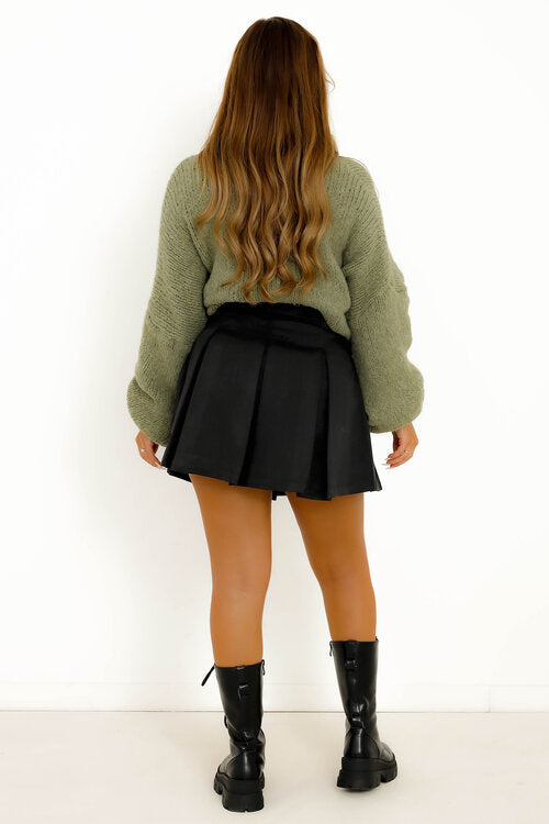 Jupe Short Plissée Femme