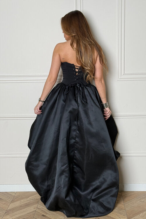 Robe Boule Bustier à Pointe