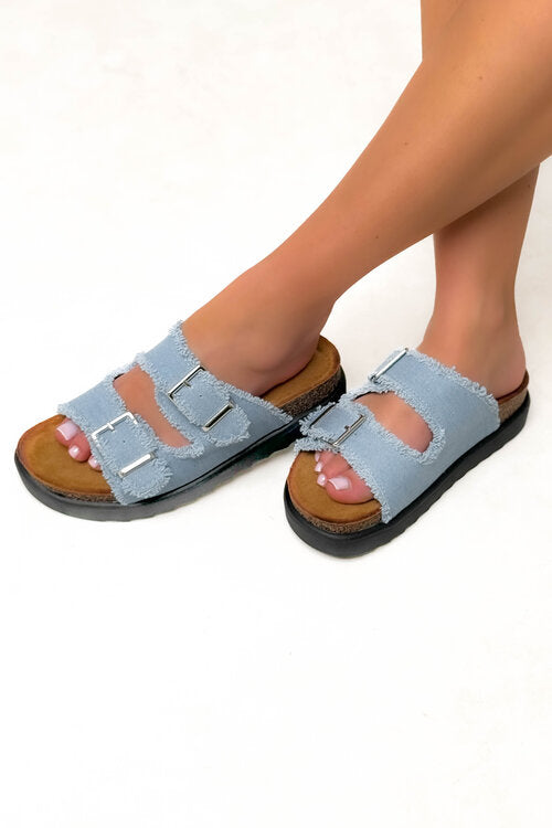 Sandales Denim