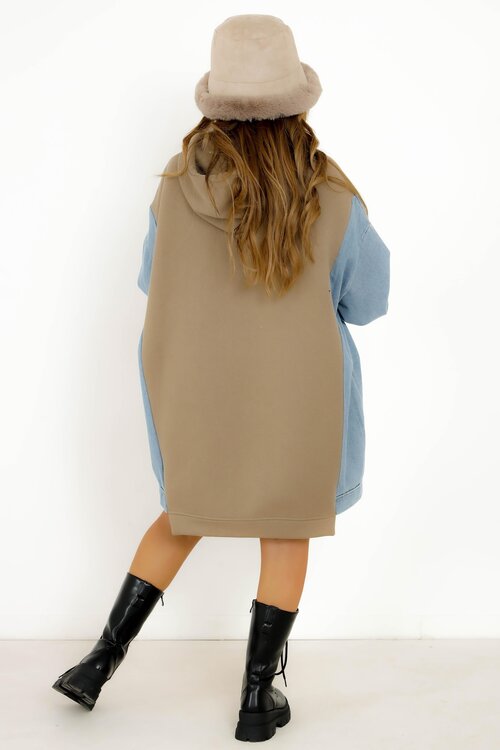 Robe Sweat + Denim