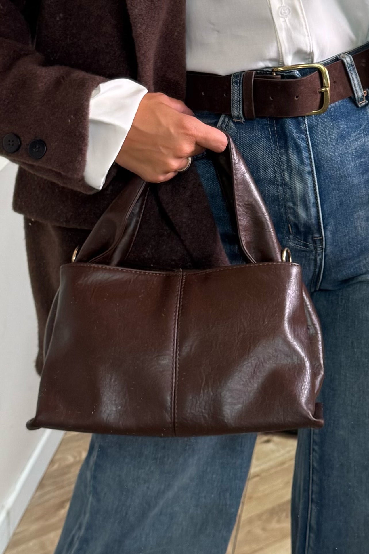 Sac Minimaliste avec Bandoulière Femme