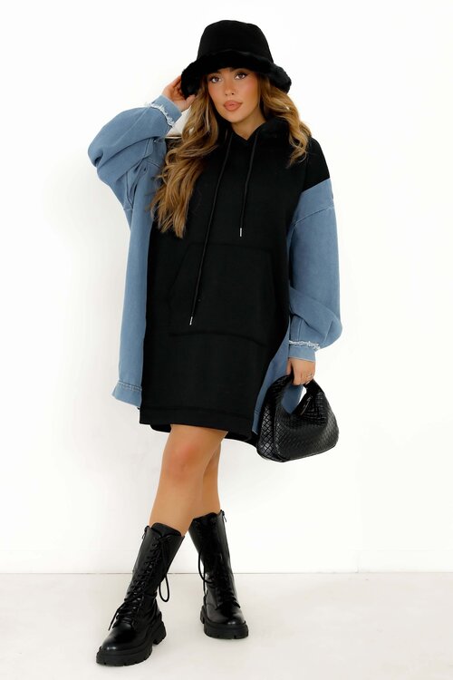 Robe Sweat + Denim