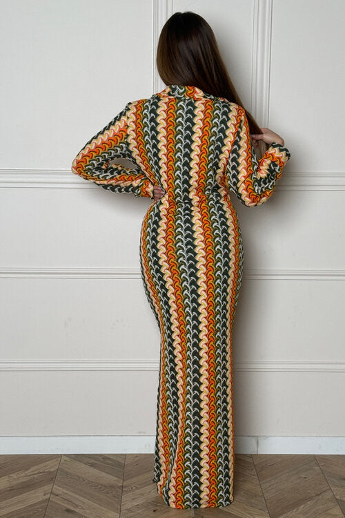 Robe Zig Zag Colorée