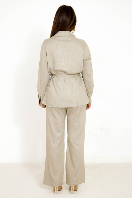 Ensemble Ensemble Chemise Saharienne + Pantalon