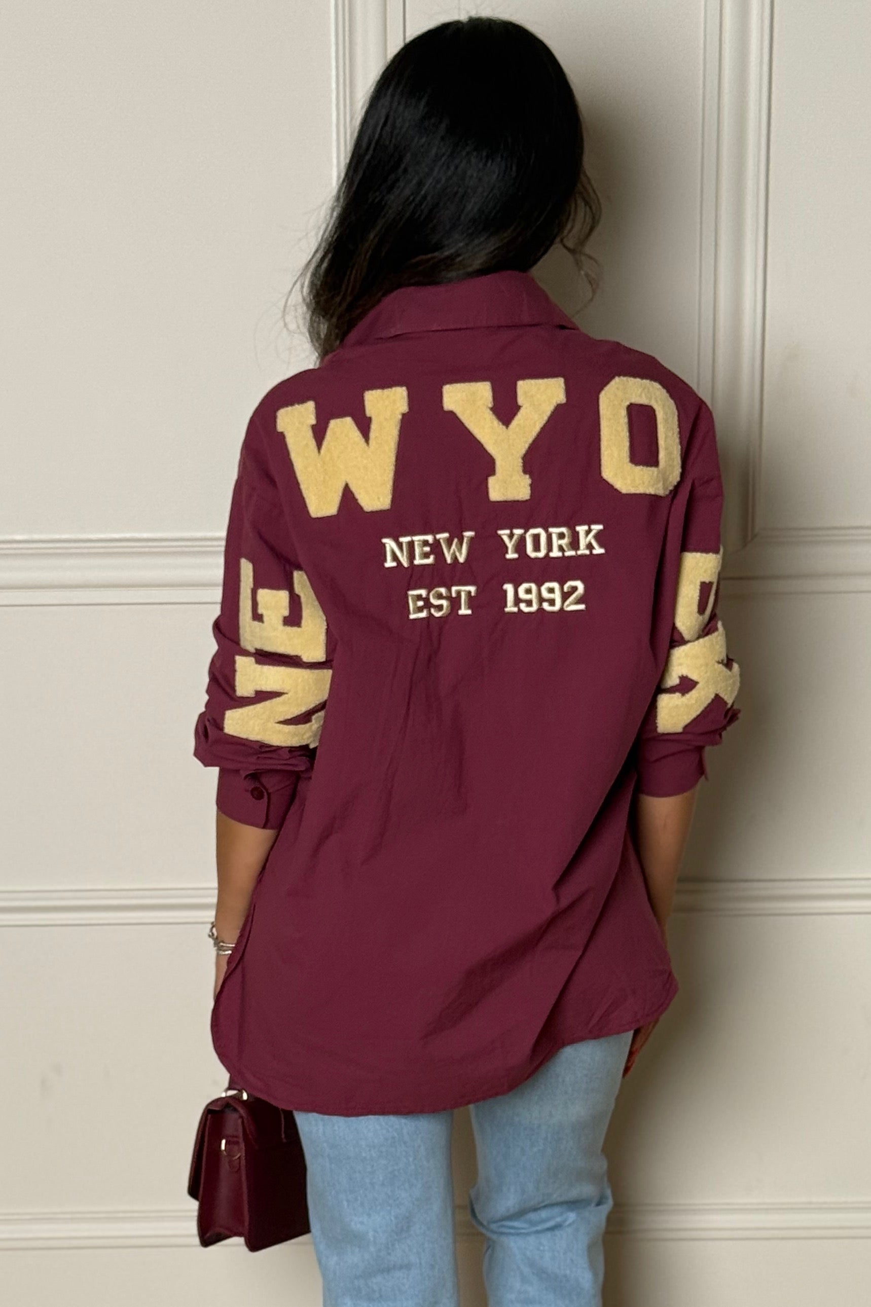 Chemise Ample Femme Style NY Minimaliste Oversize