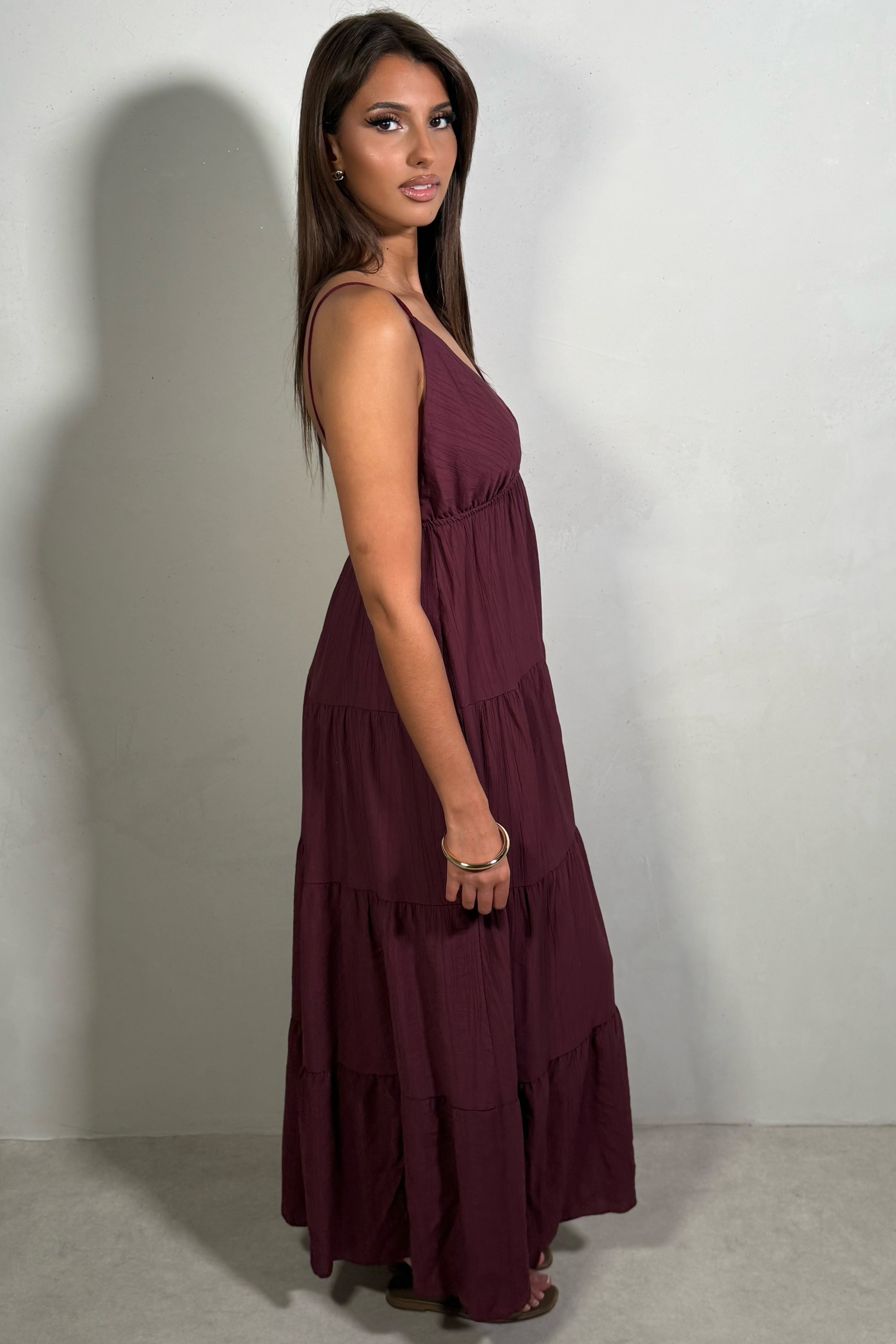 Robe Maxi Volants Femme – Fluidité & Féminité
