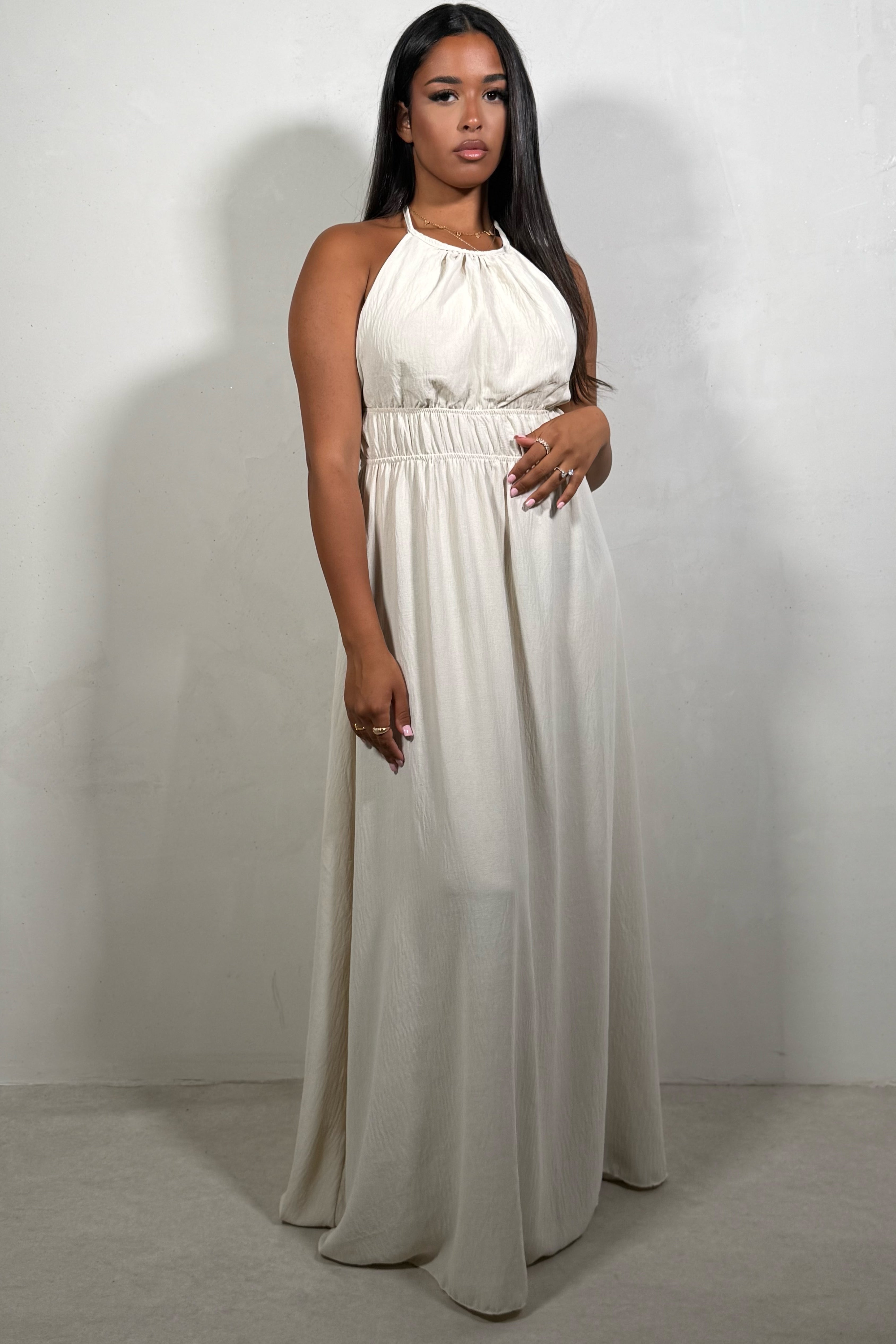 Robe Longue Fluide Femme — Légère & Élégante