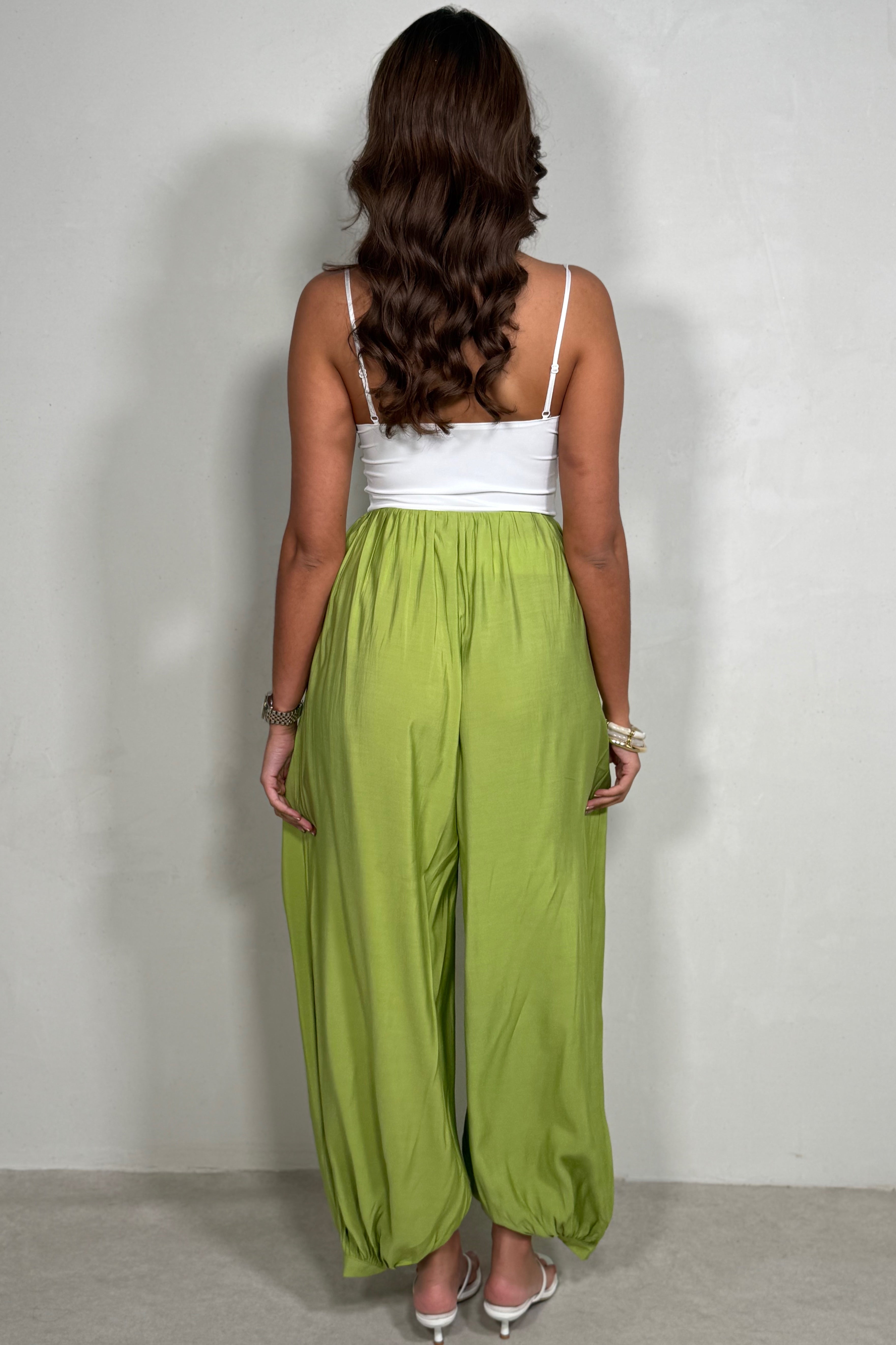 Pantalon Large Bouffant Femme