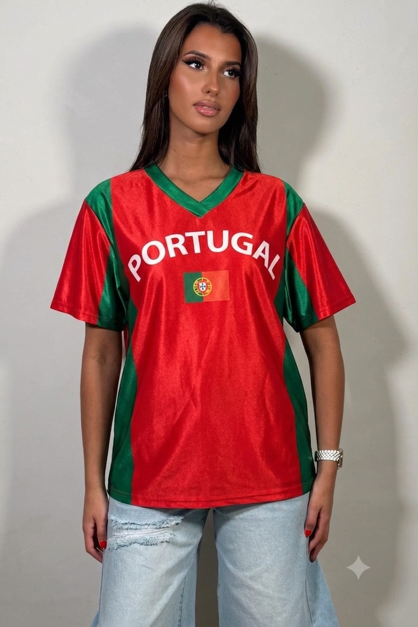 Maillot de Supporters Femme Coupe du Monde - Vibrez pour votre Pays