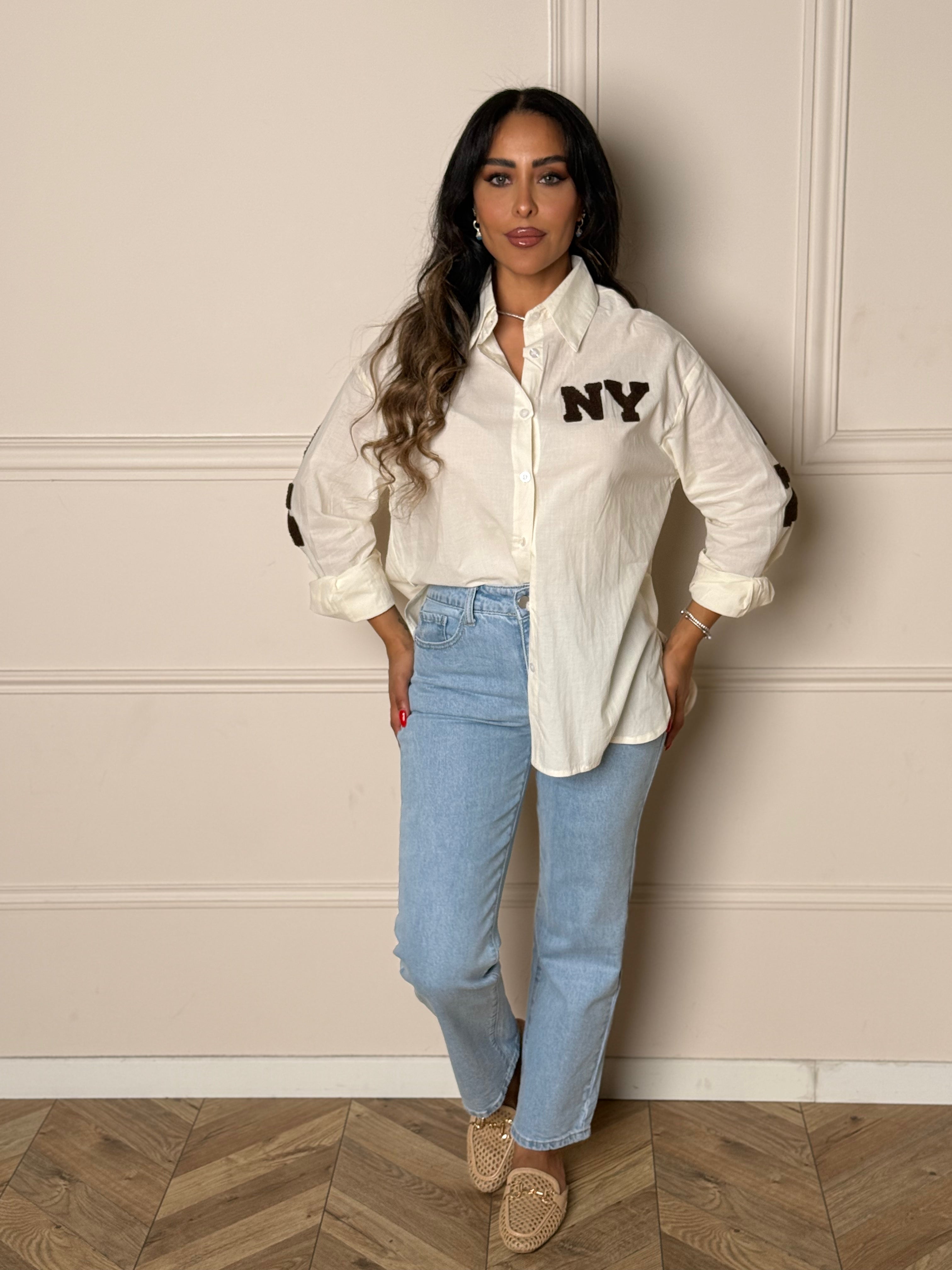 Chemise Ample Femme Style NY Minimaliste Oversize