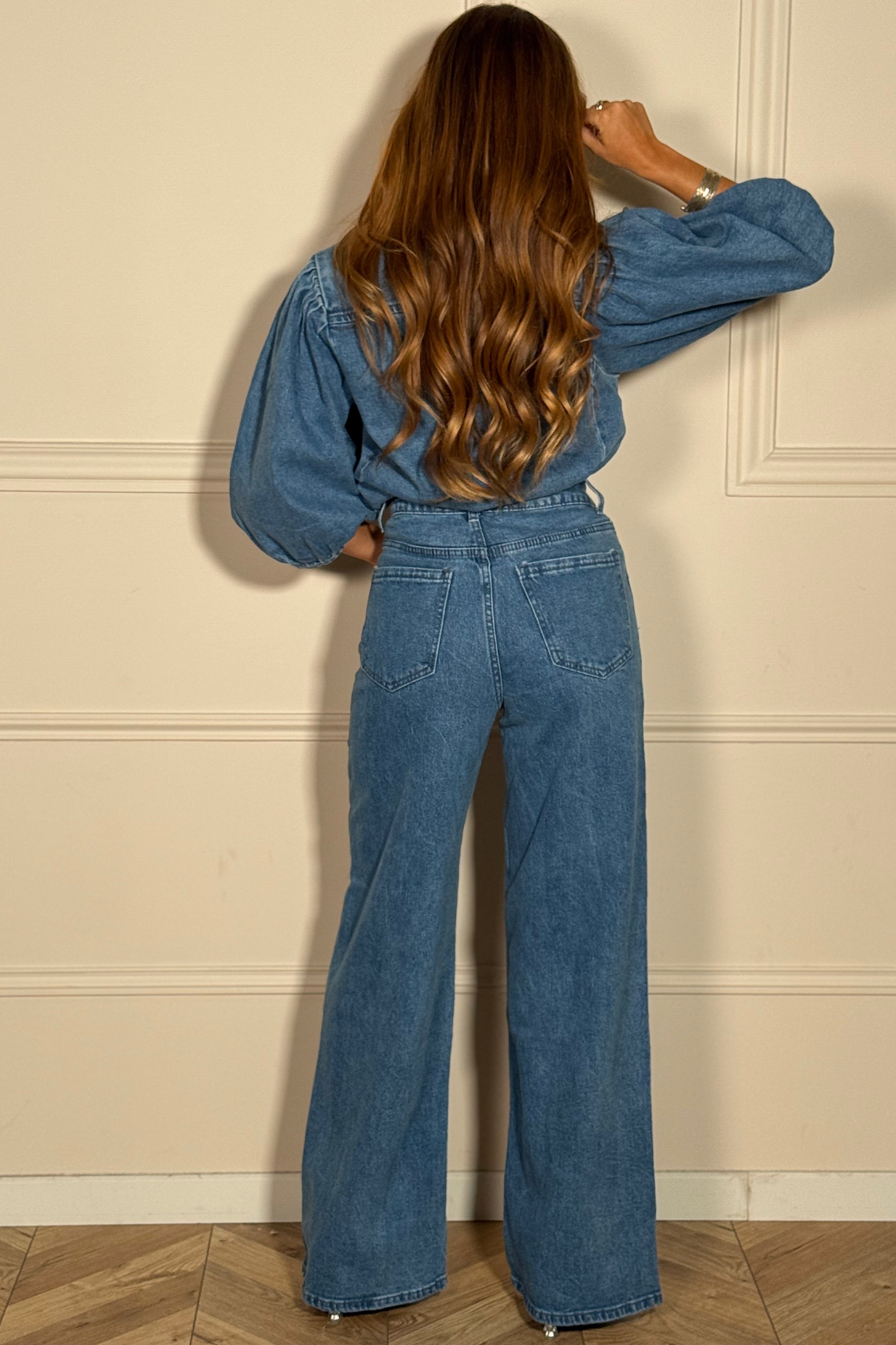 Jeans Wide Leg Femme - Coupe Tendance et Confortable