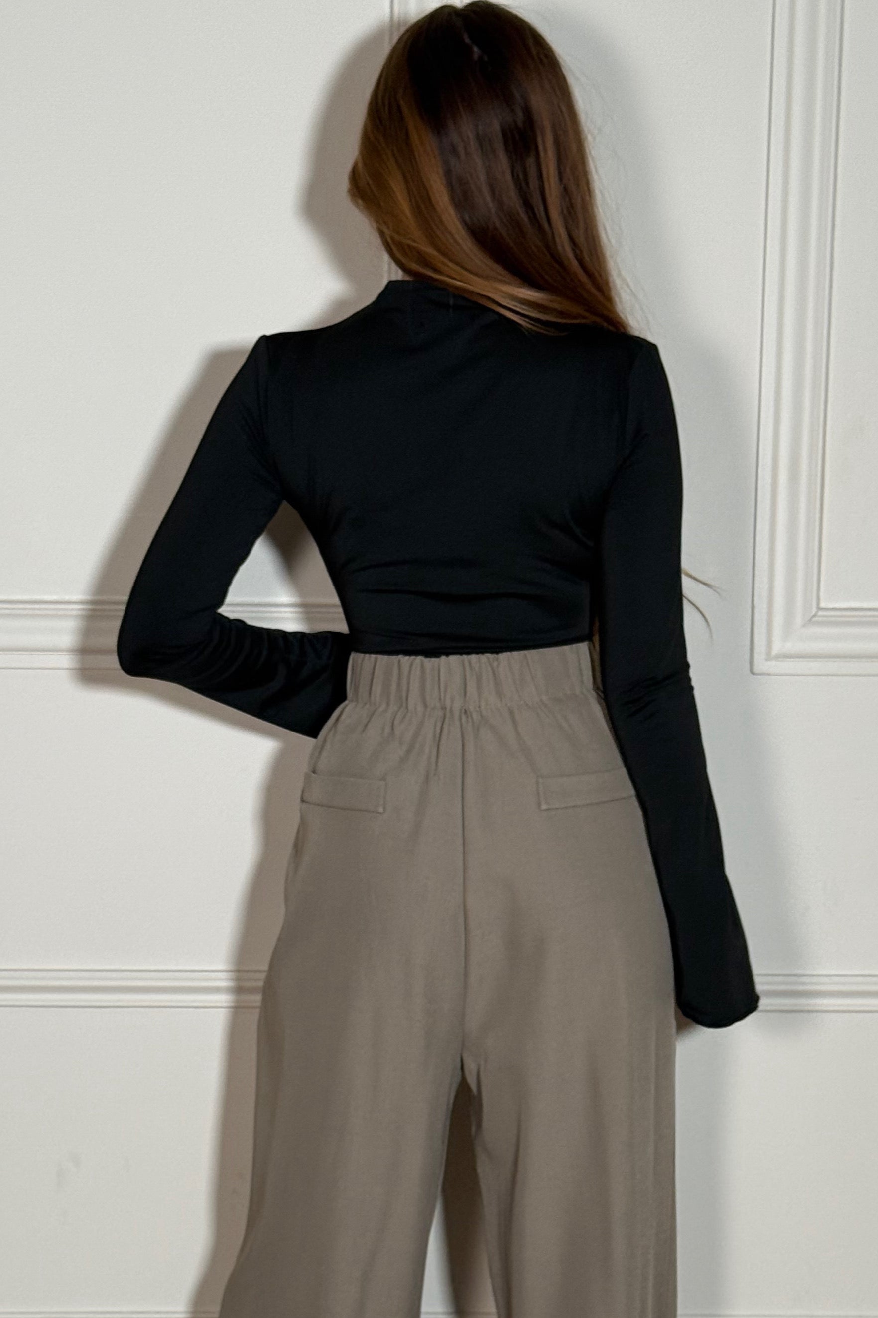 Body Col Montant Manches Evasées