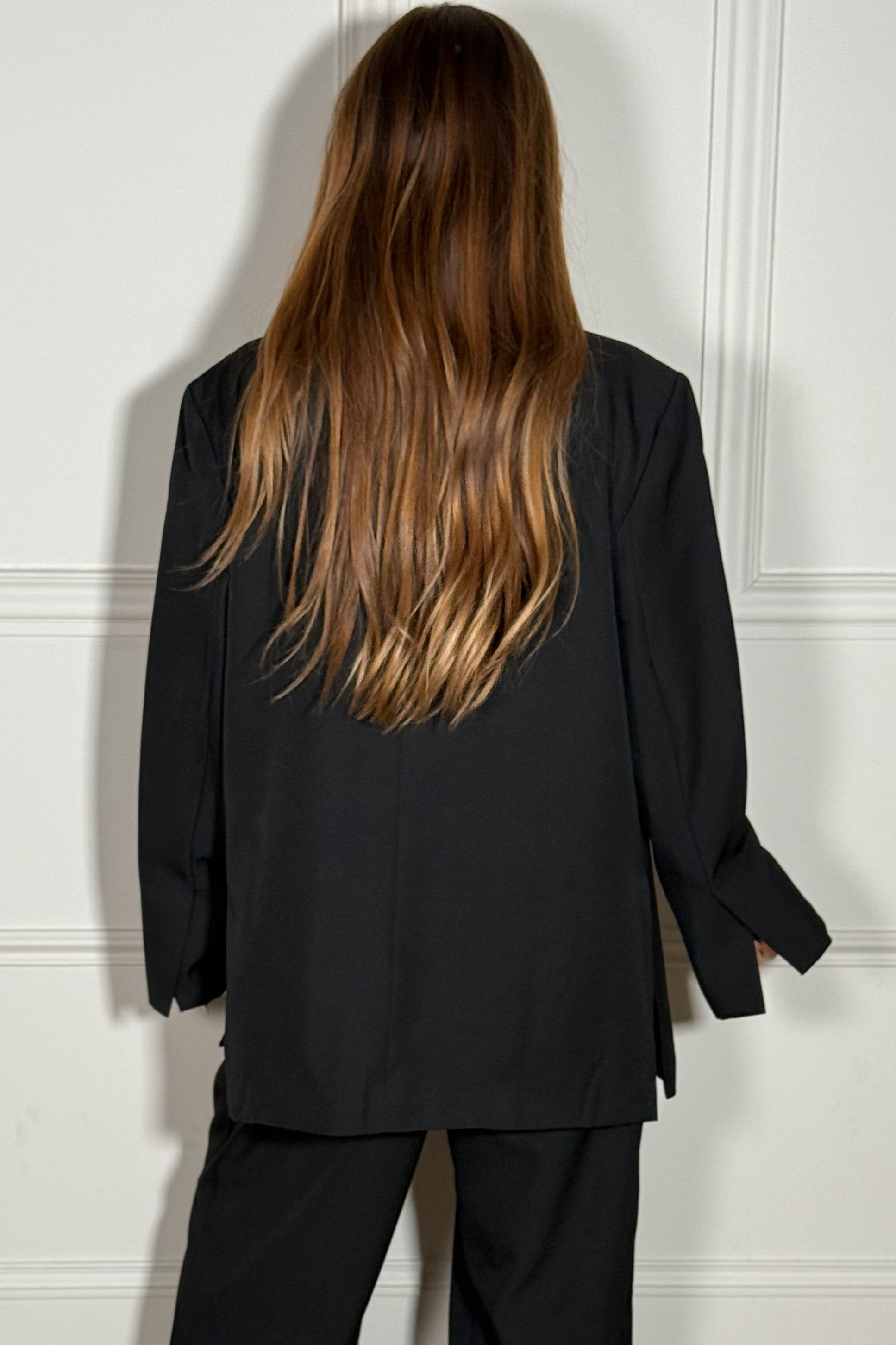 Blazer Croisé Femme Élégant - Côtes Fendus et Coupe Moderne