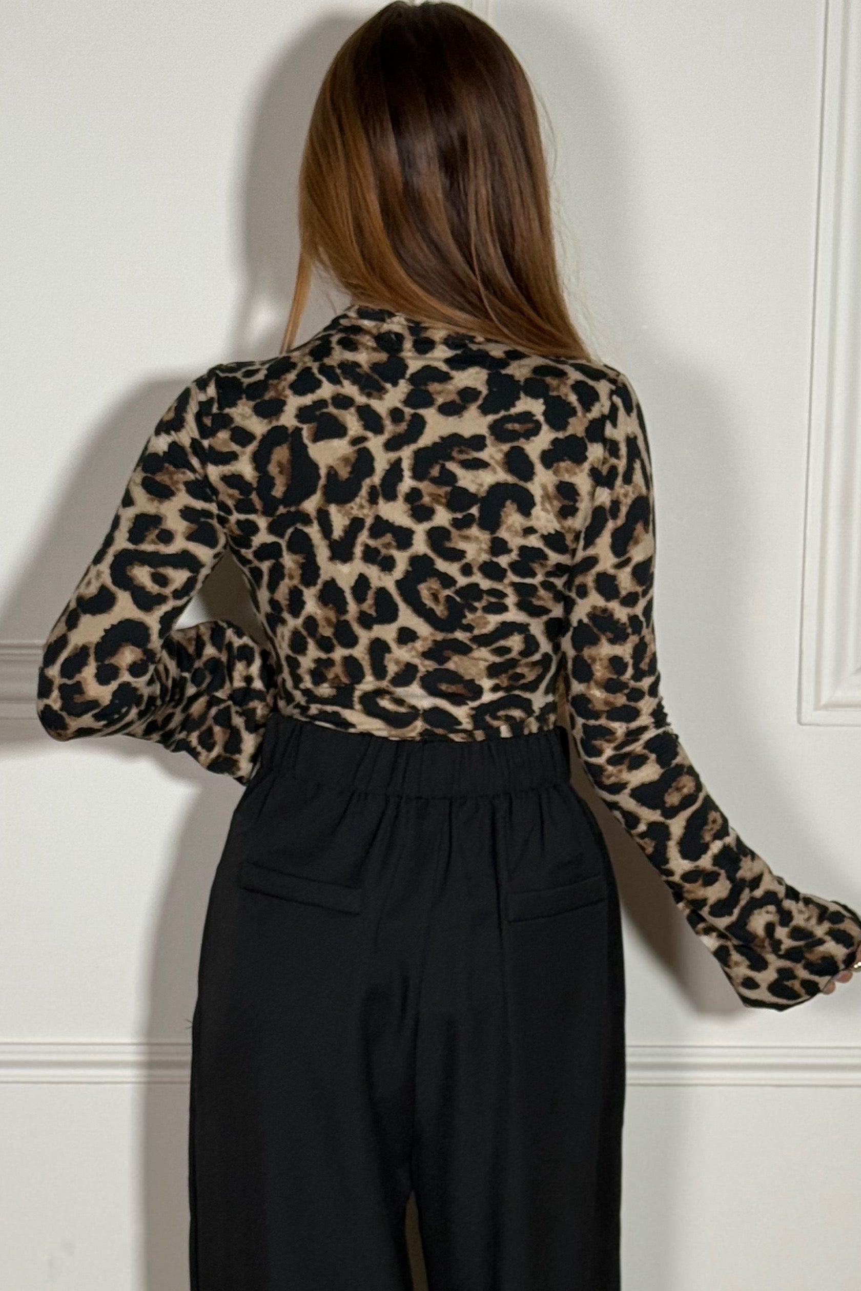 Body Col Montant Manches Evasées