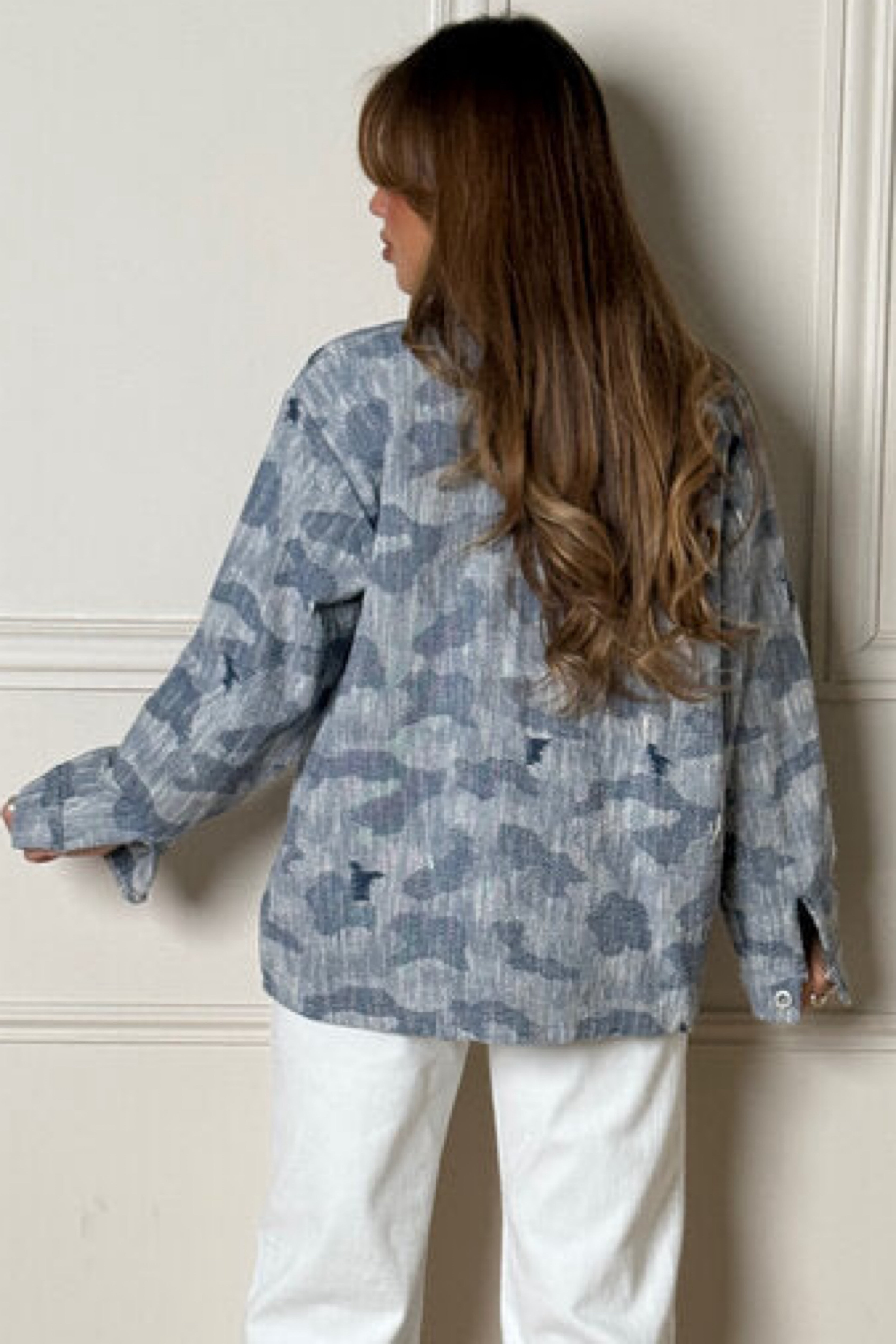 Veste Chiné + Poches