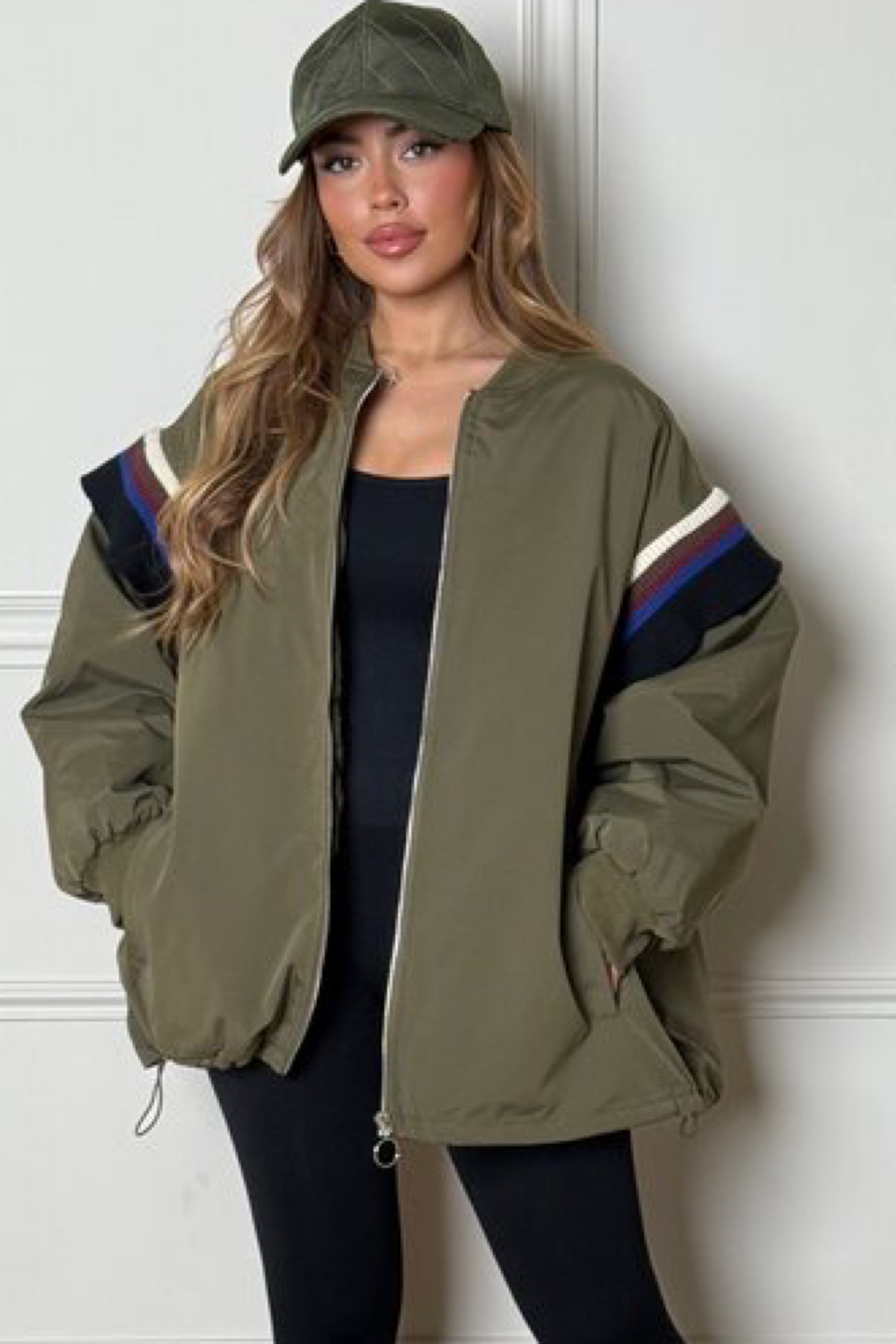 Bombers Coupe Droite + Bandes Rayés