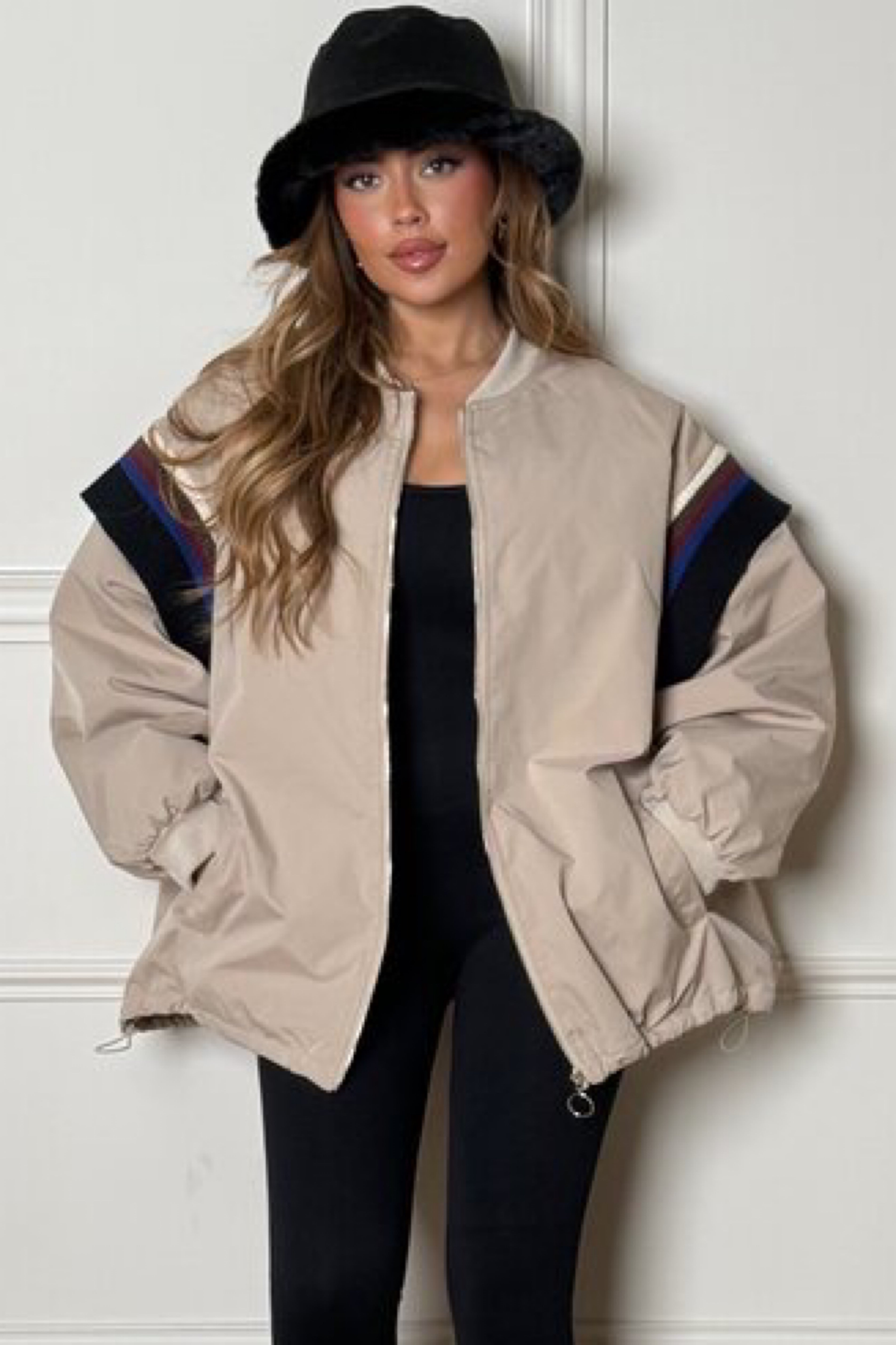 Bombers Coupe Droite + Bandes Rayés