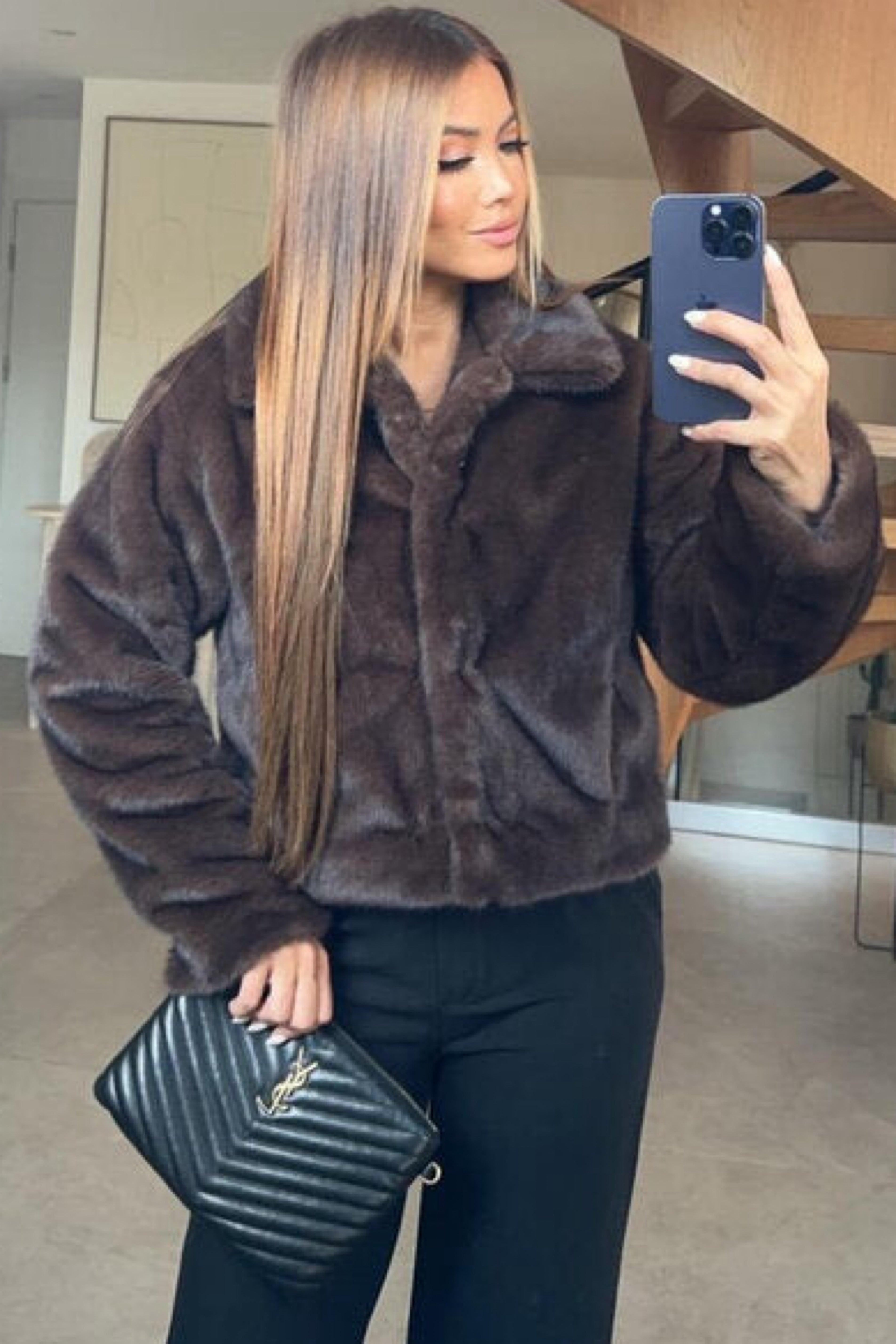 Manteau Court Fur Vegan