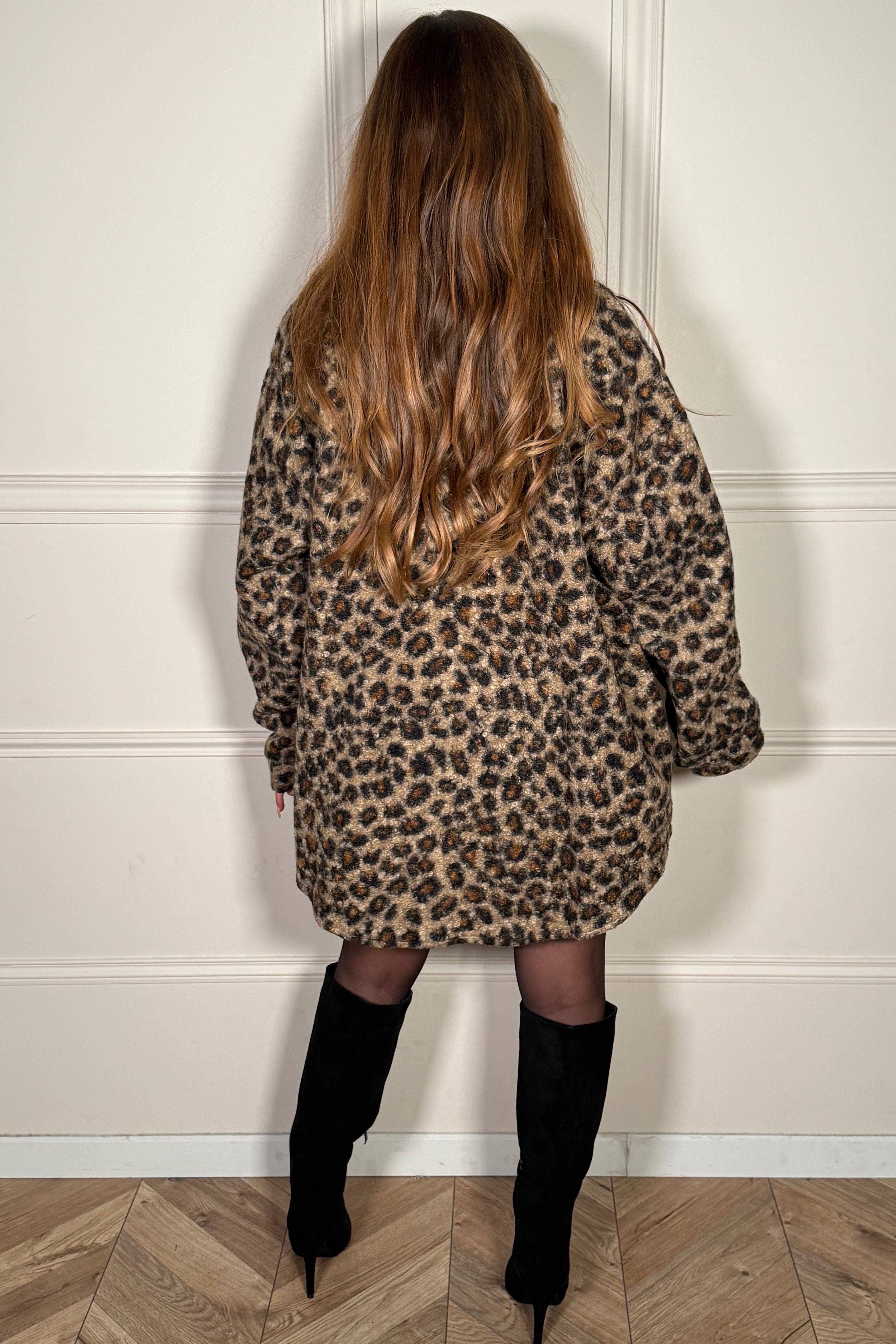 Surchemise léopard femme - coupe moderne et confortable