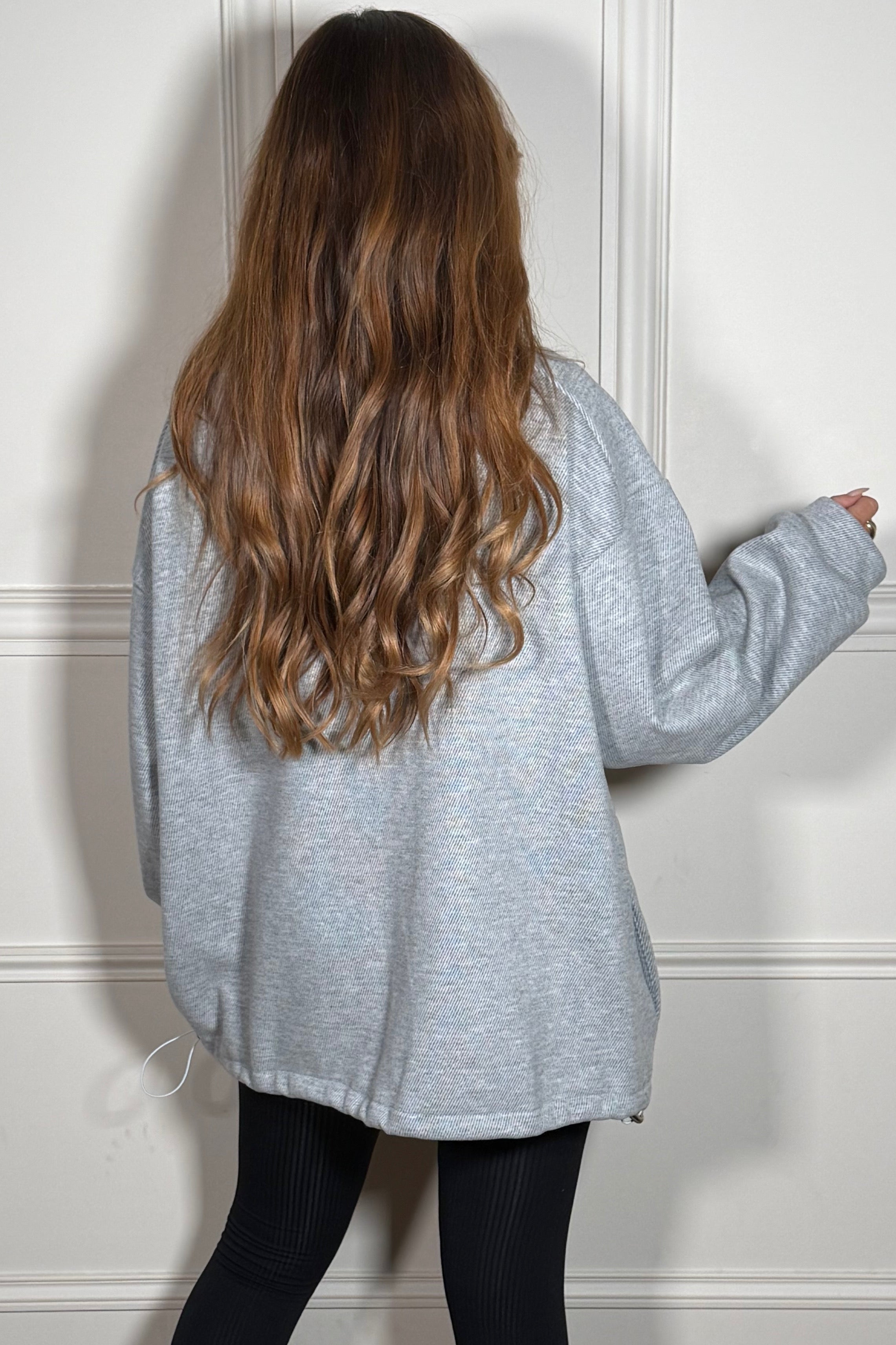 Sweat Polaire Doux Col Montant avec Poches - Confort Femme