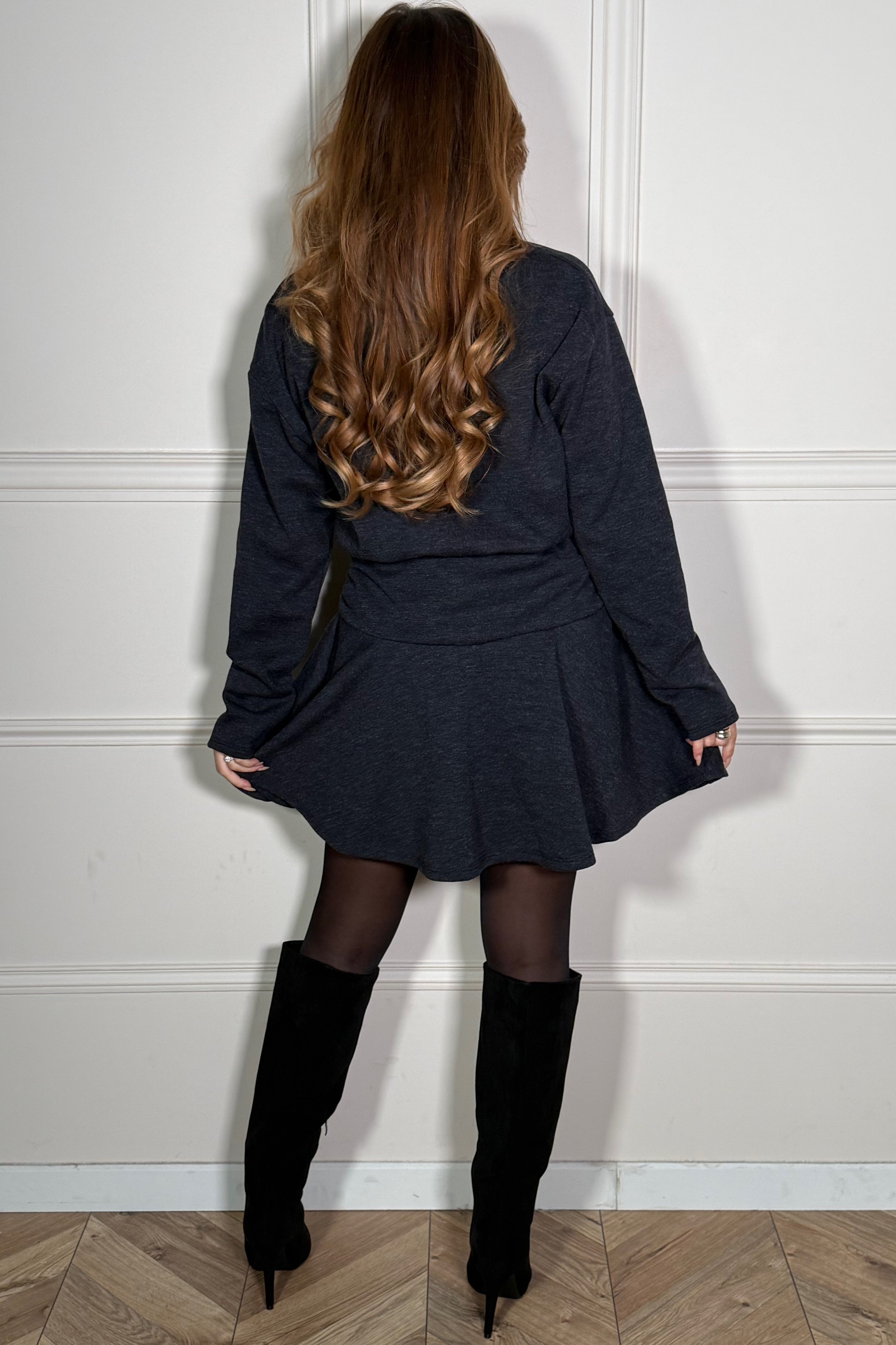 Robe évasée femme - Vue de profil