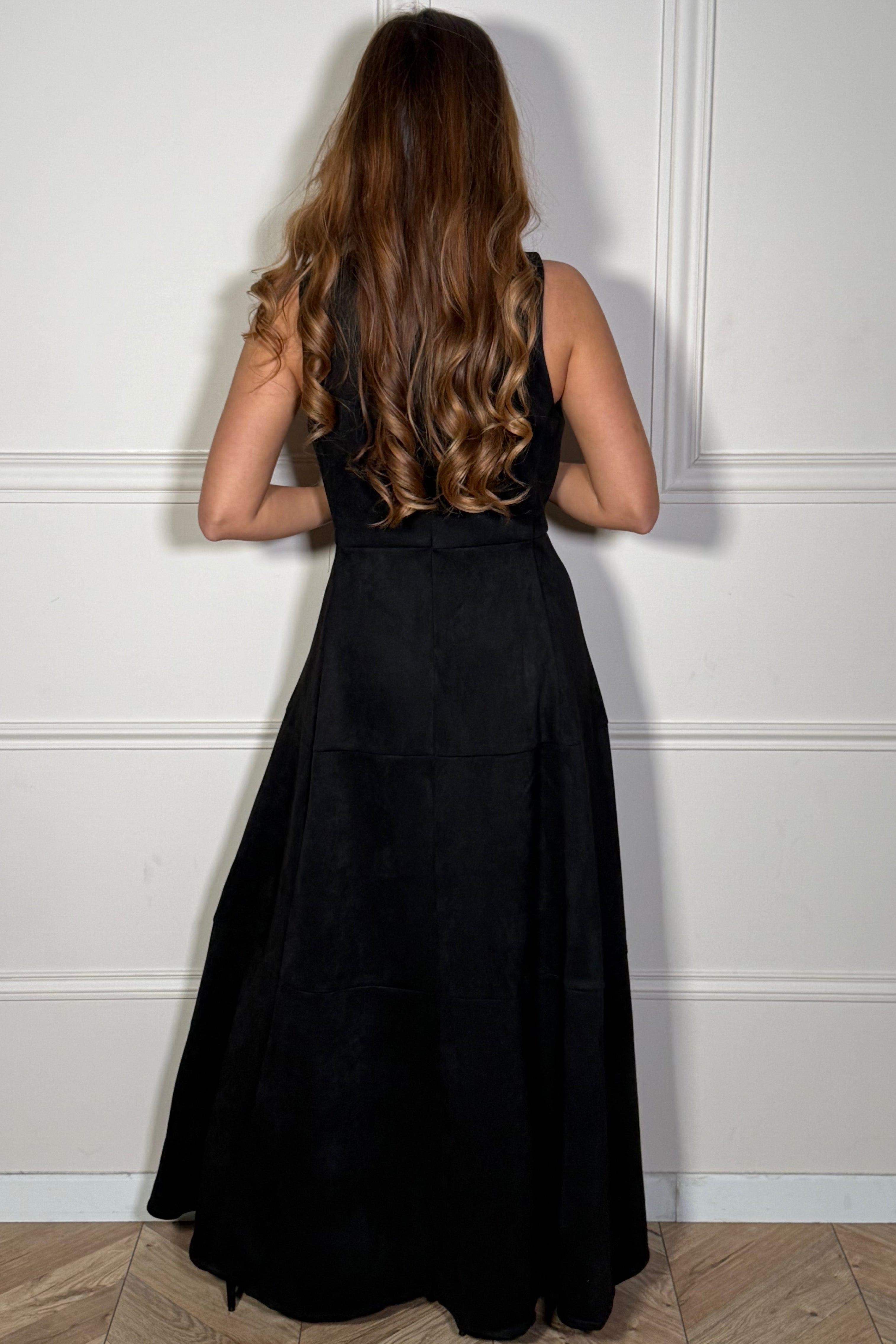 Robe femme coupe évasée - Vue de profil