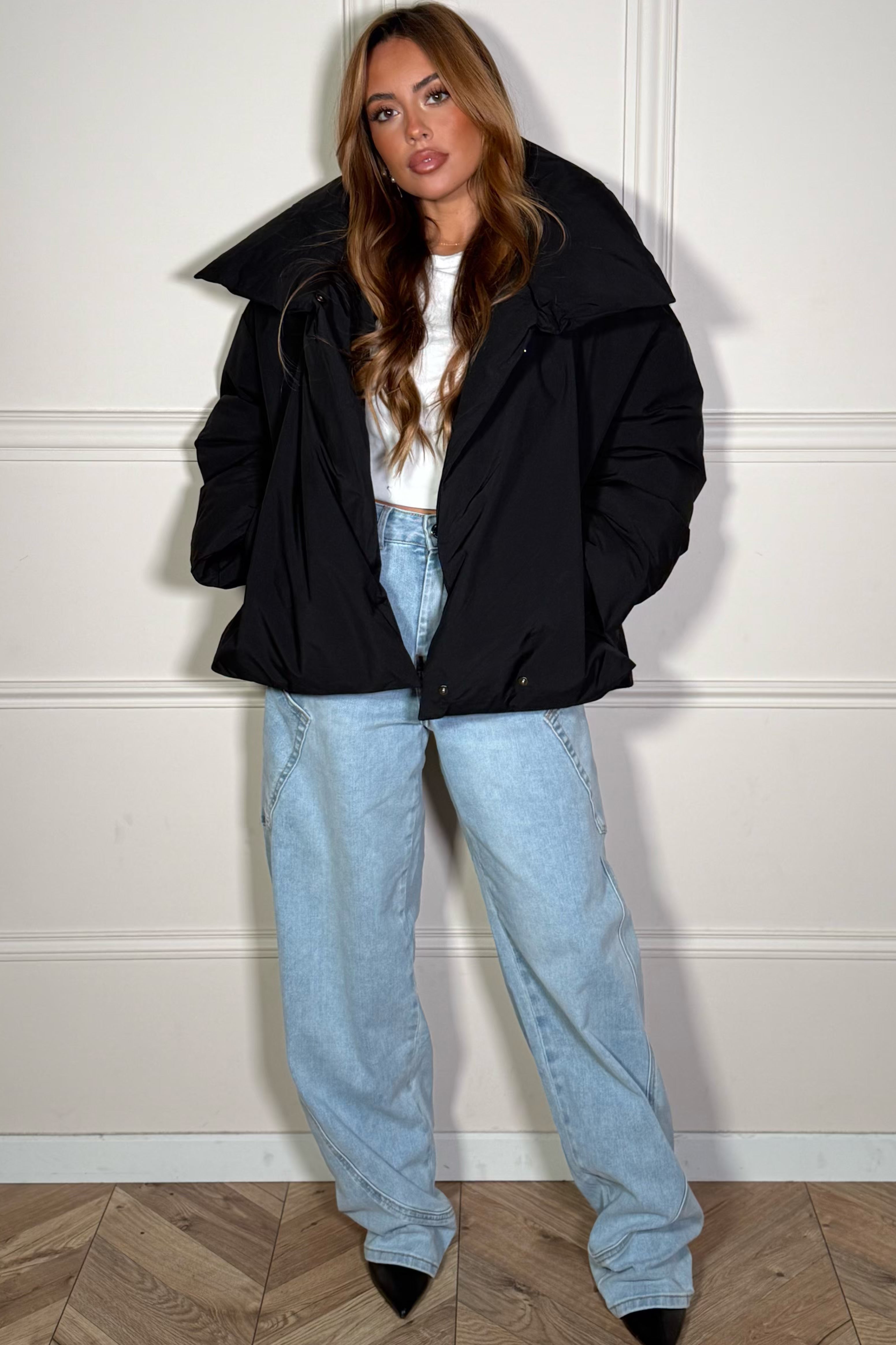 Doudoune Croisée Col Montant - Chaleur et Élégance Urbaine