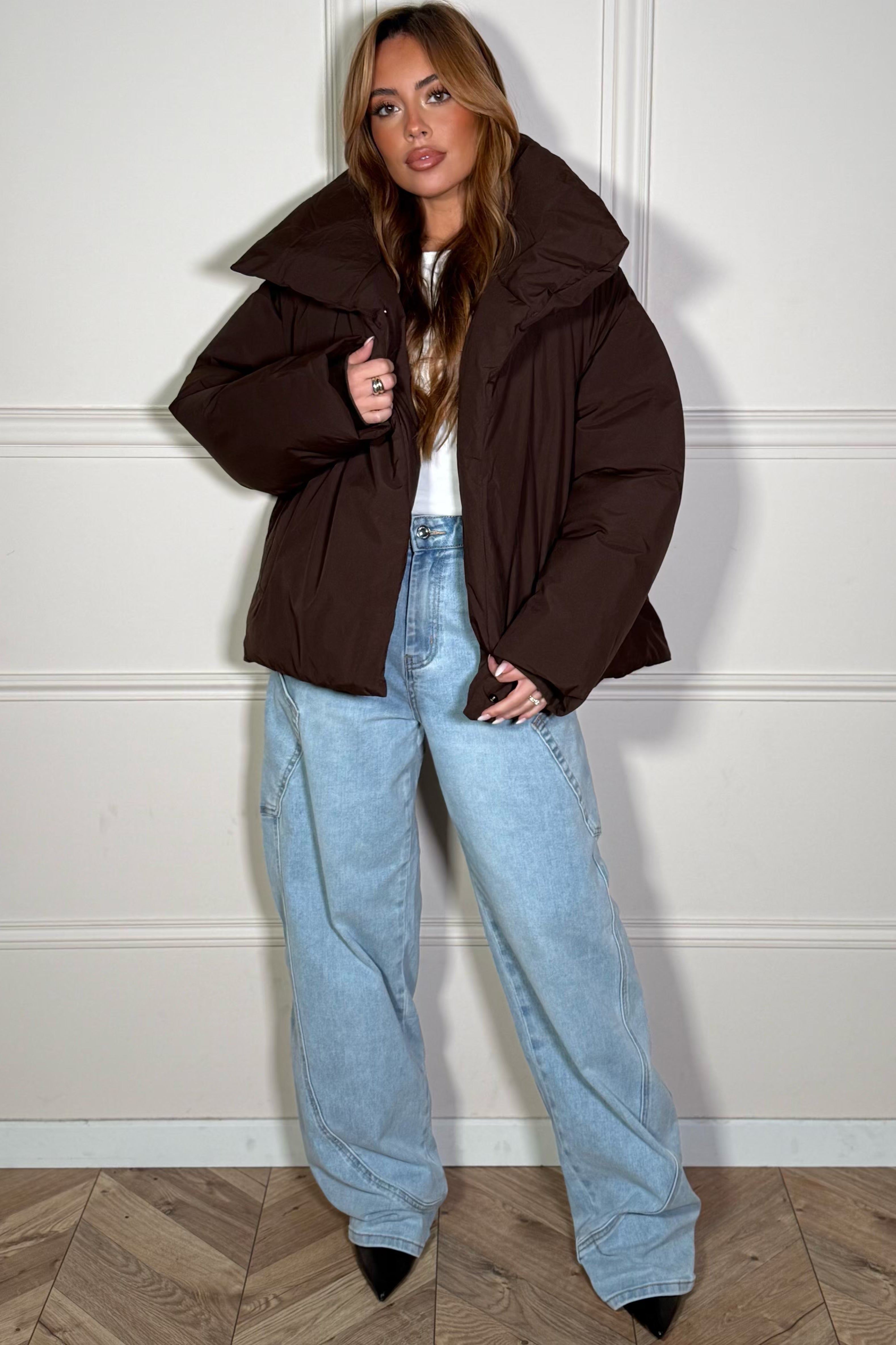 Doudoune Croisée Col Montant - Chaleur et Élégance Urbaine