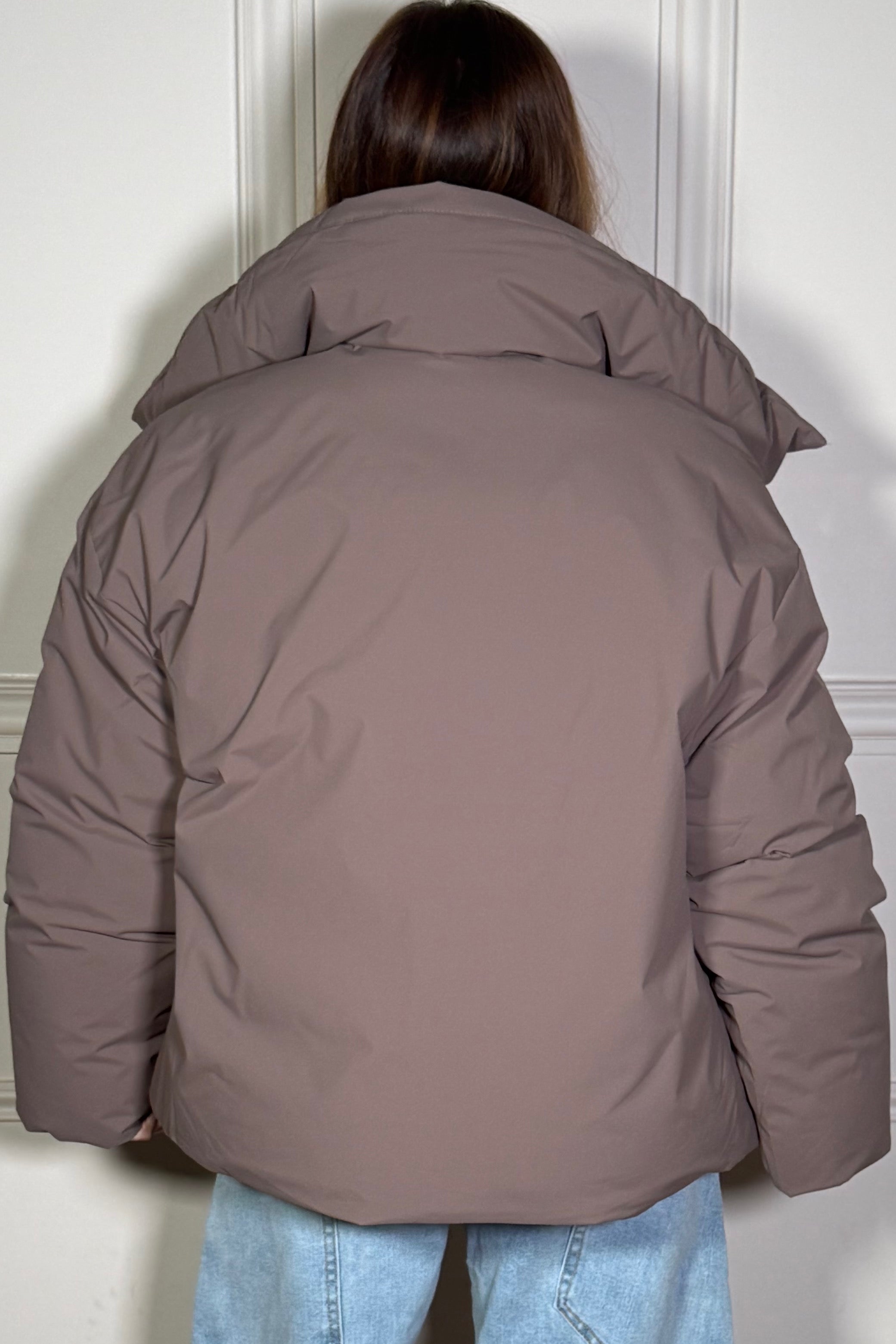 Doudoune Croisée Col Montant - Chaleur et Élégance Urbaine