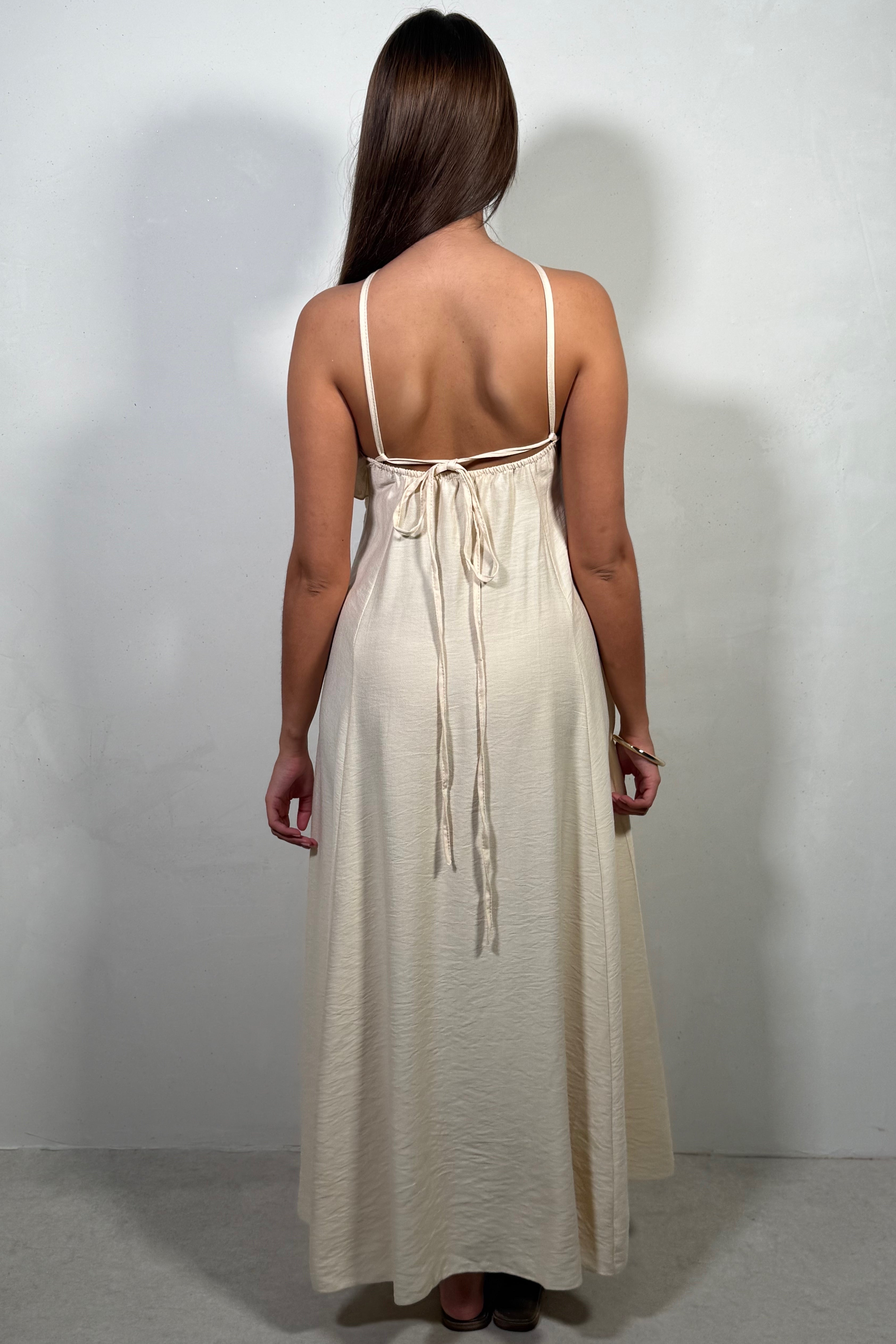 Robe Longue Femme à Volants et Imprimé Floral