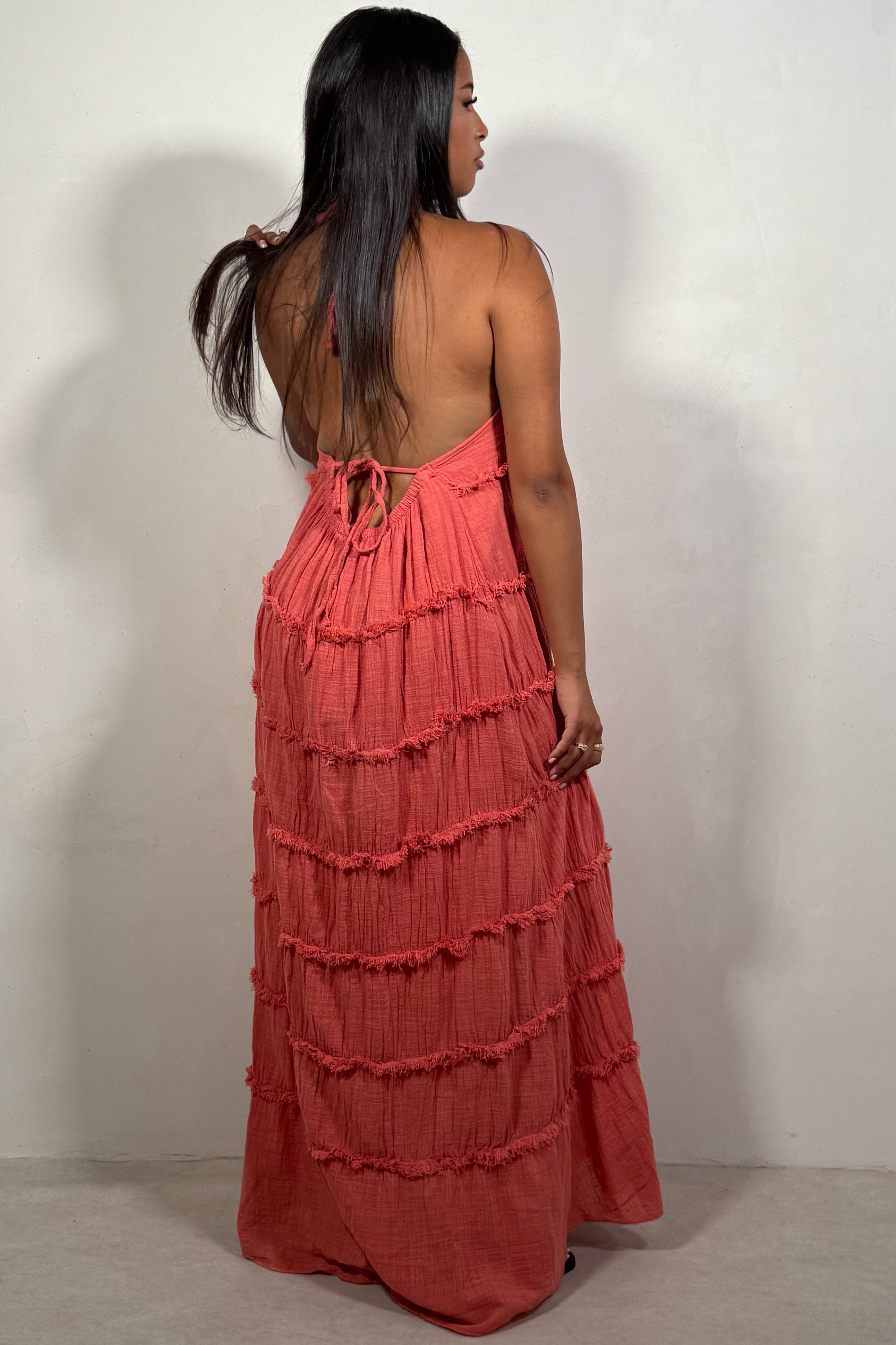 Robe Fluide Femme en Coton — Légère & Élégante