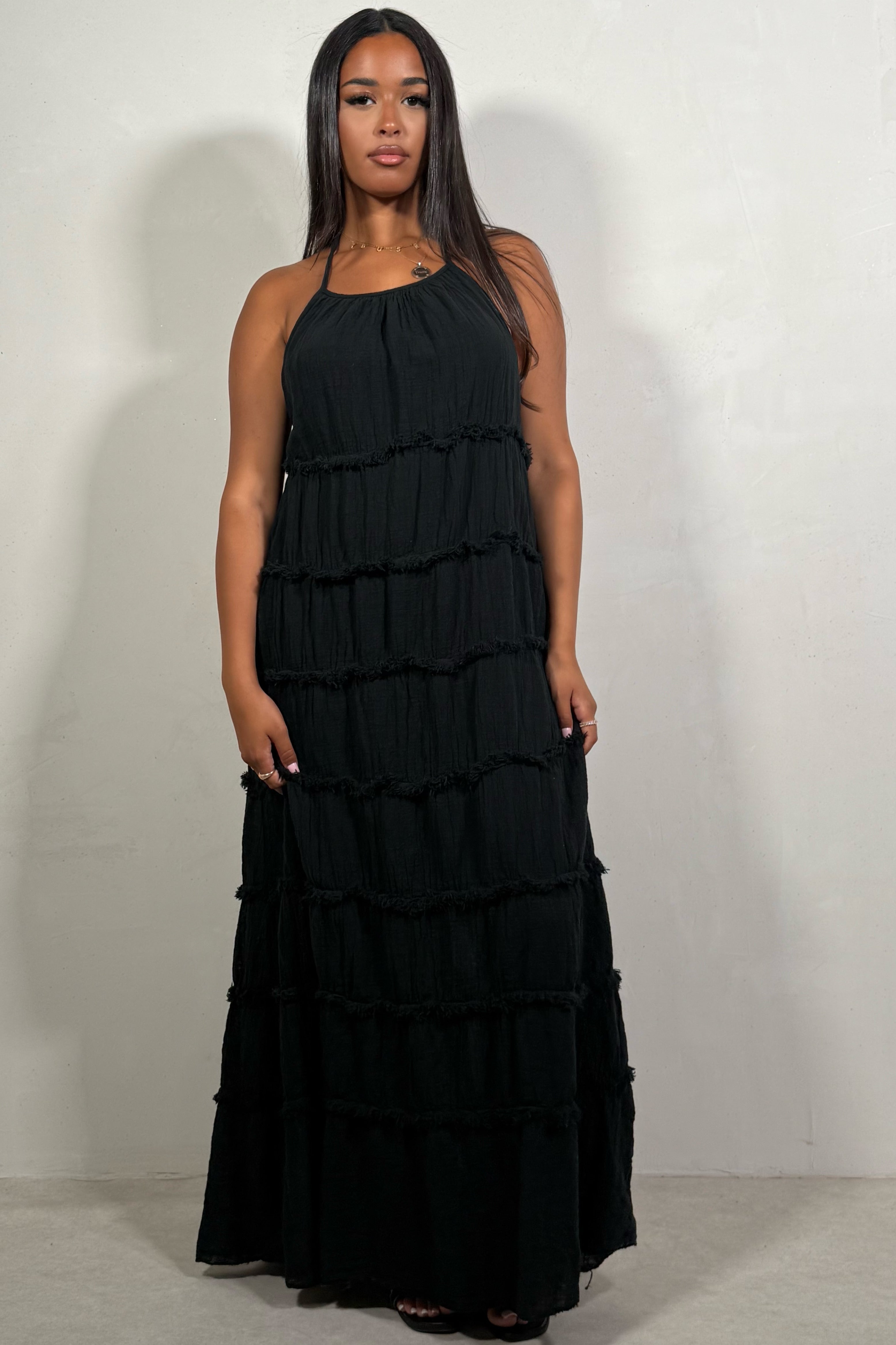 Robe Fluide Femme en Coton — Légère & Élégante